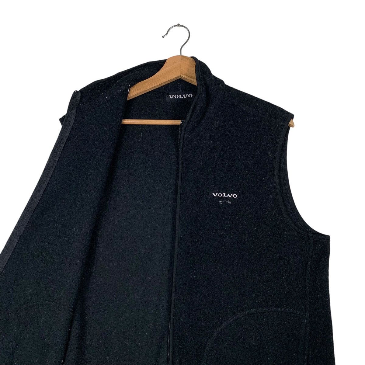 Vintage VOLVO Embroidery Small Logo Fleece Vest #1392-C63 Size US M / EU 48-50 / 2 - 10 Thumbnail