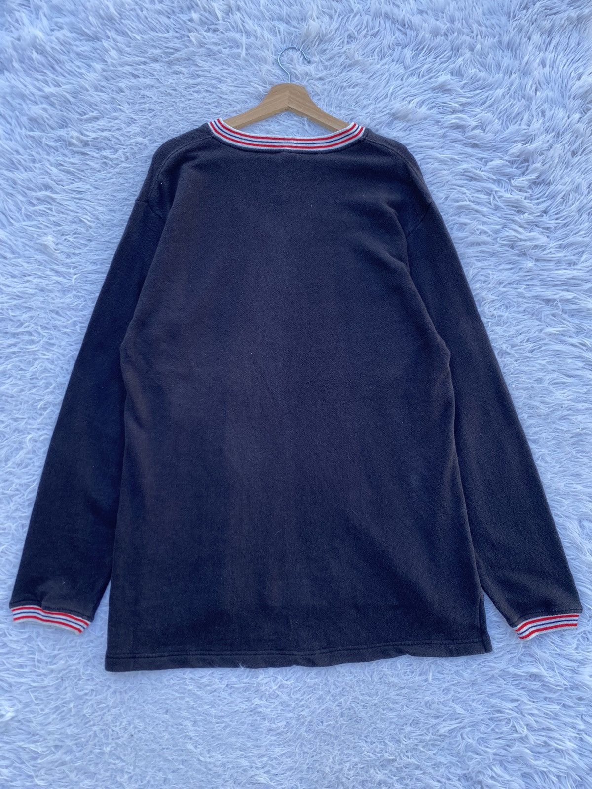 Vision Streetwear Rare Vintage 90s Vision Streetwear V Neck Sweatshirt Size US XL / EU 56 / 4 - 16 Thumbnail