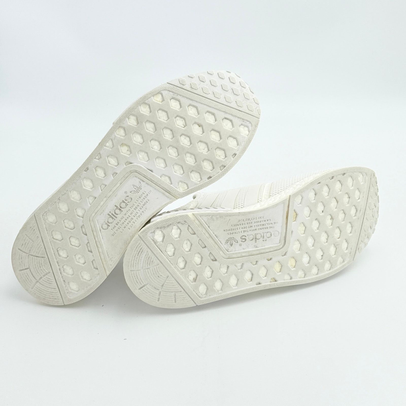 Adidas Adidas NMD R1 White Mesh Slip-On Sneakers - Size 12 Size US 12 / EU 45 - 3 Thumbnail