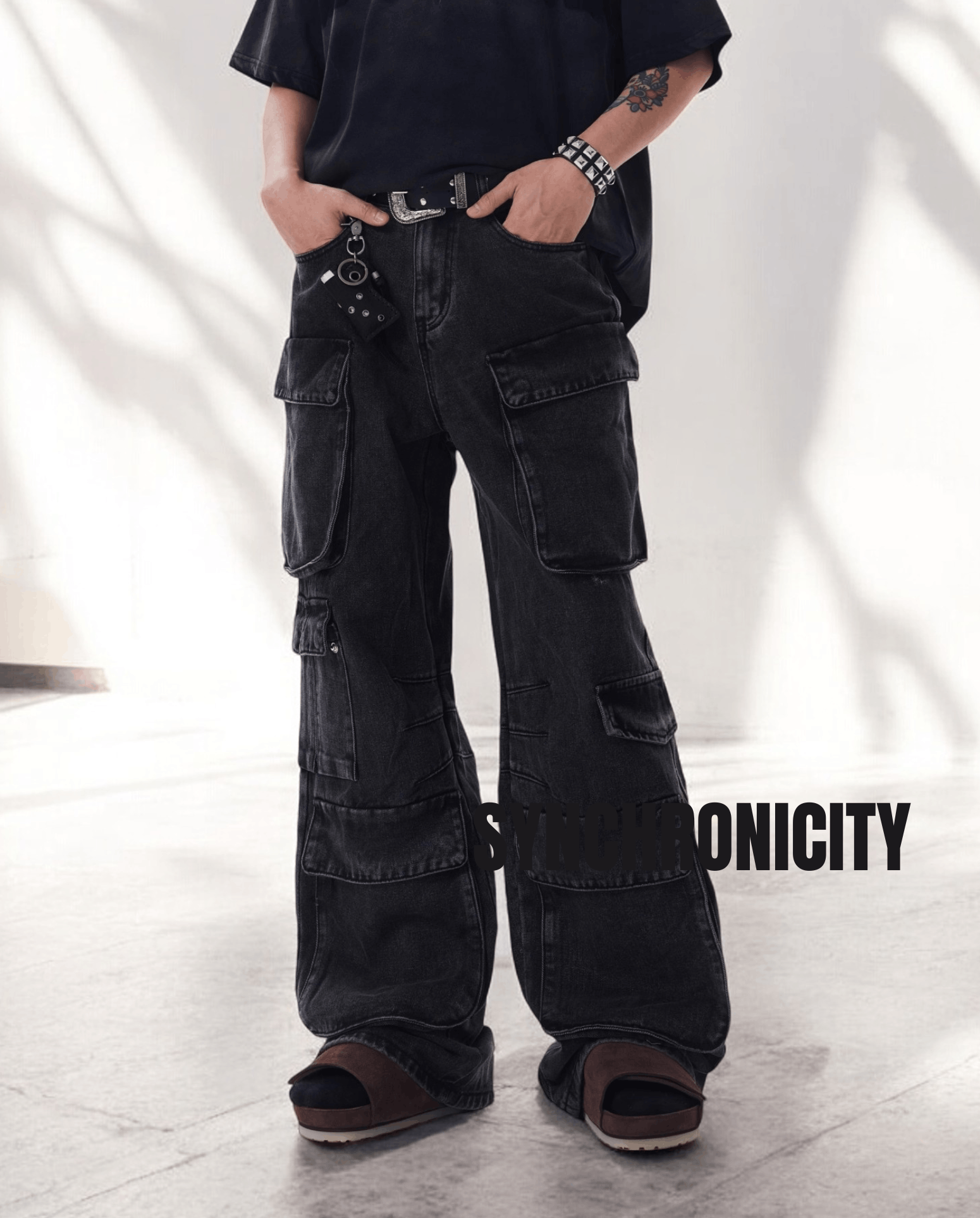 Street Pocket Trousers Jeans