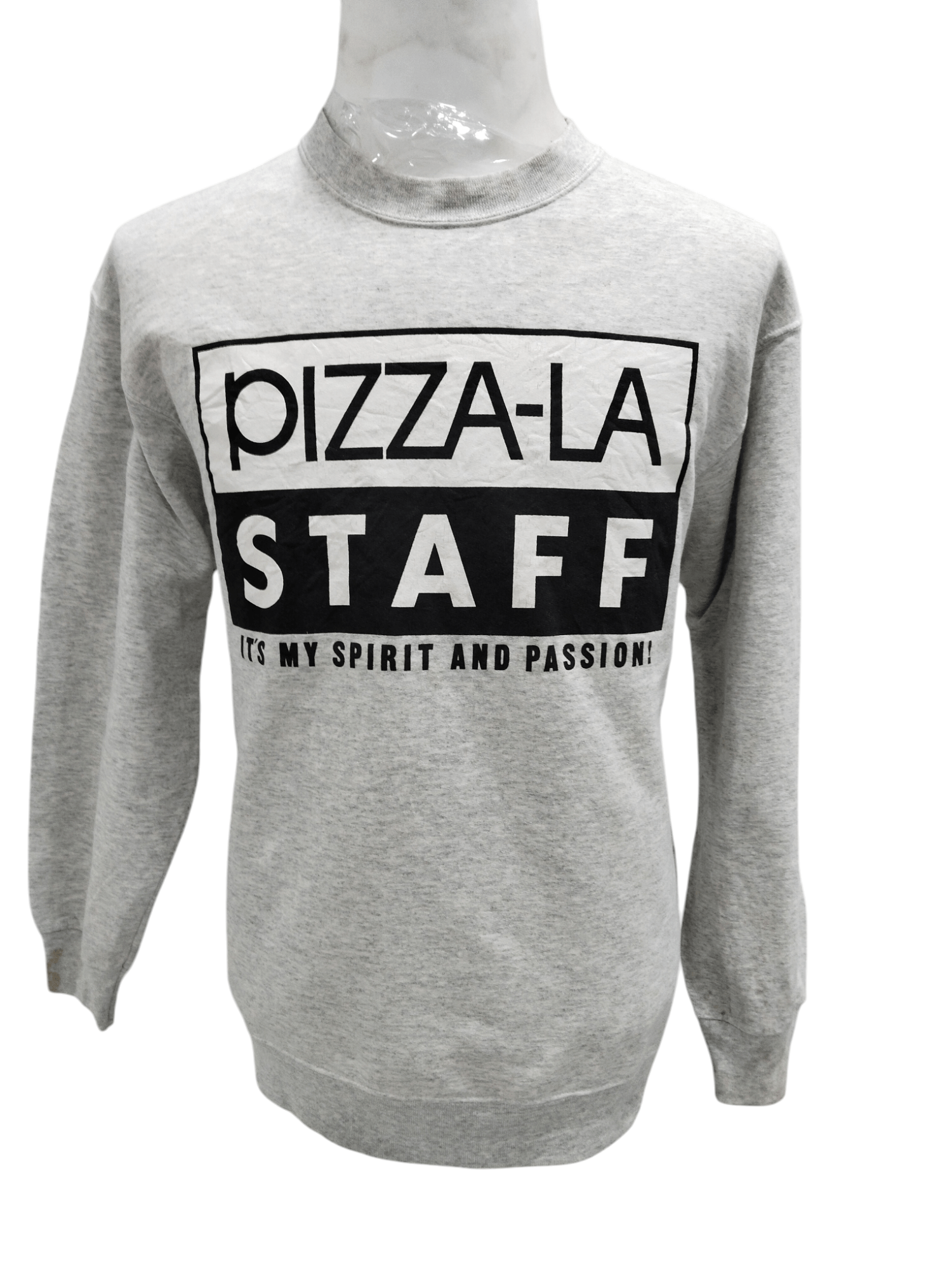 If Six Was Nine × Pizza Slime × STAFF WORKFORCE Vtg 90s Pizza Staff it's my spirit and passion Sweatshirt Size US L / EU 52-54 / 3 - 1 Thumbnail