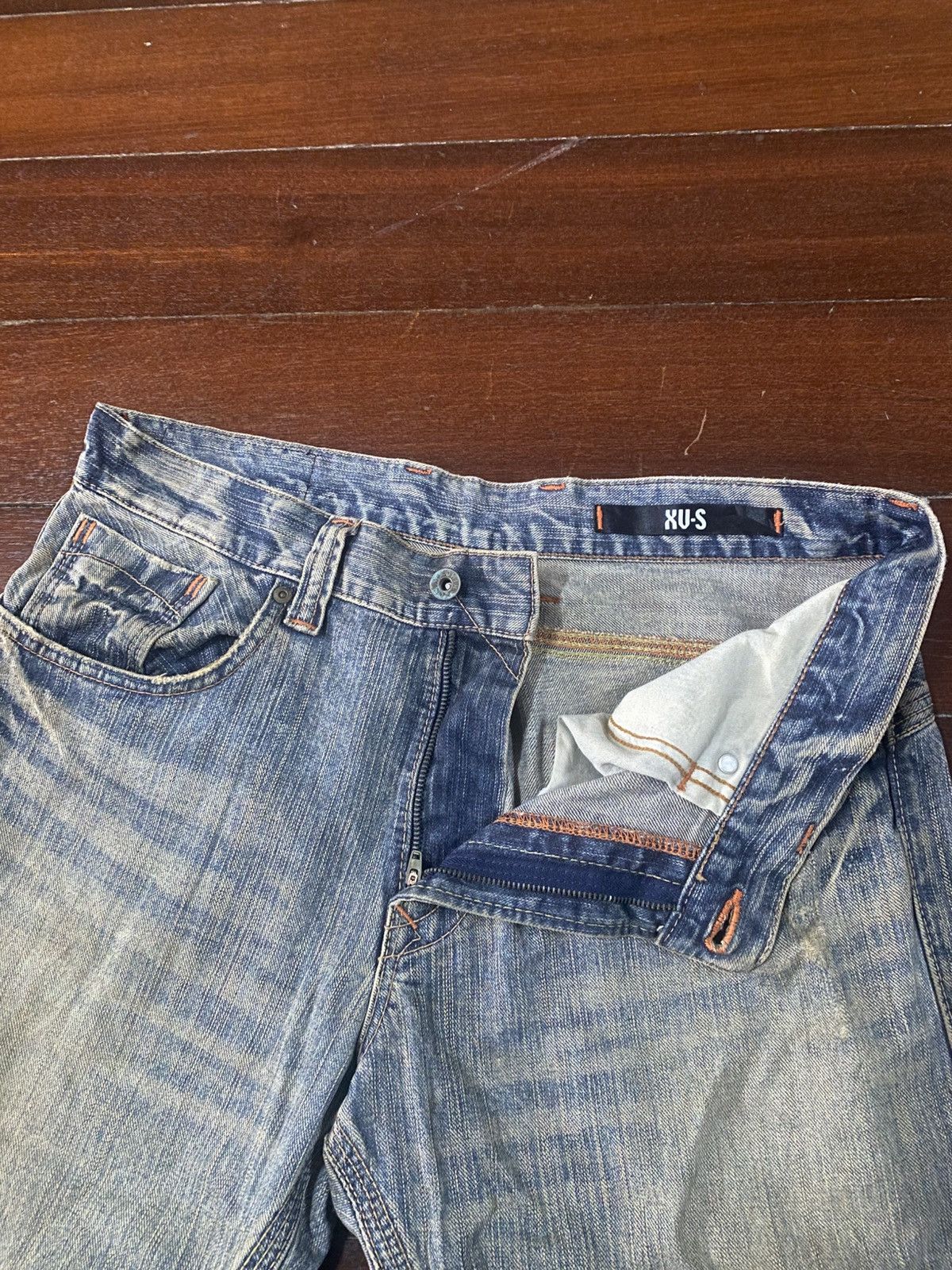 Edwin Exclusive Vintage Edwin XV Washed Loose Fit rusty mud wash Size US 36 / EU 52 - 6 Thumbnail