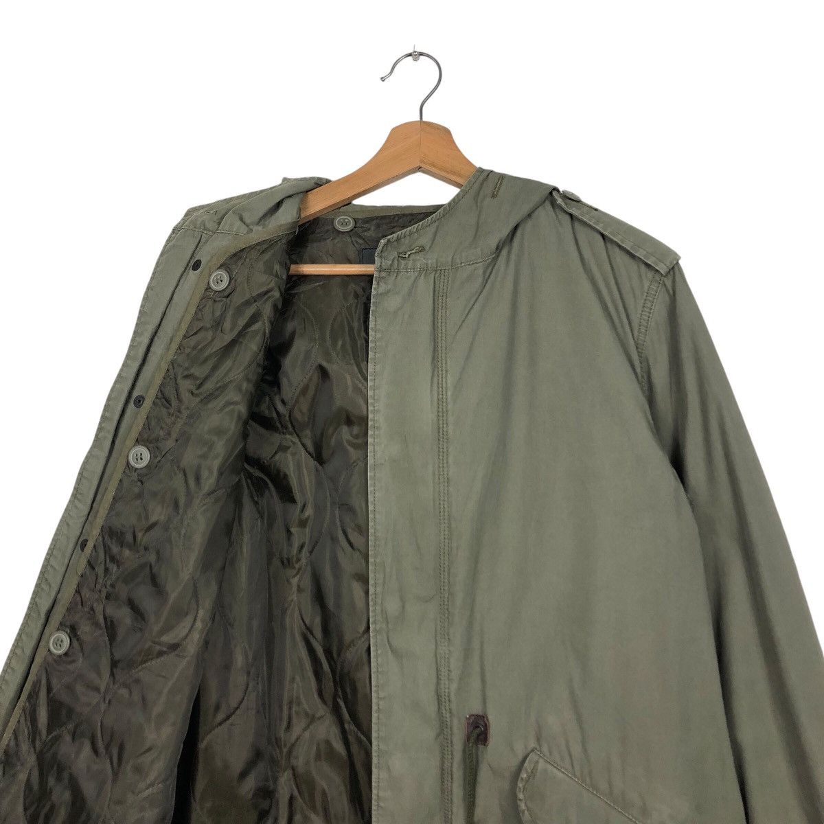 Alpha Industries × Vintage 📌Vintage Heavy Military Parka Jacket Alpha Industries Size US M / EU 48-50 / 2 - 15 Thumbnail