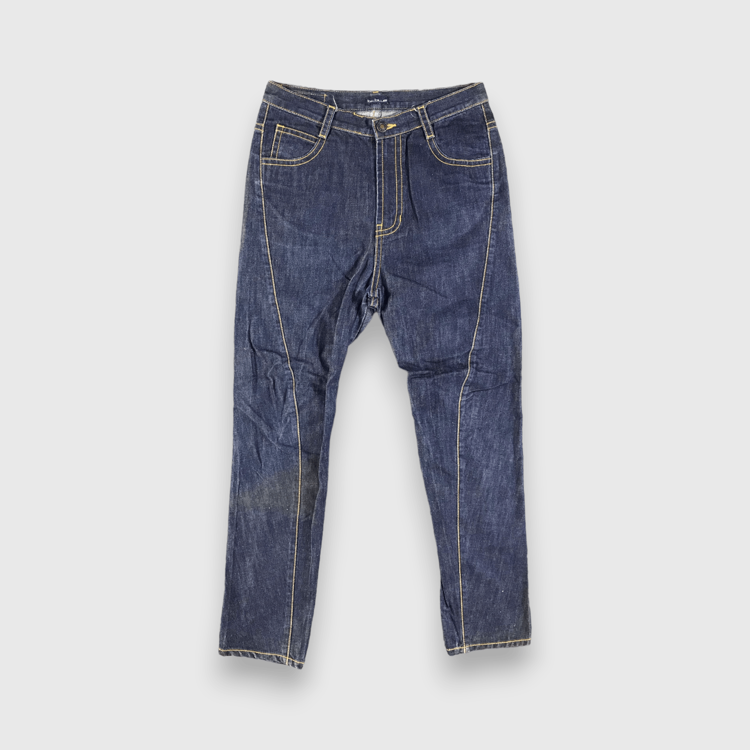 Japanese Brand × Vintage Bit Blue Jeans Crotch Denim -J2853 Size US 33 - 1 Thumbnail