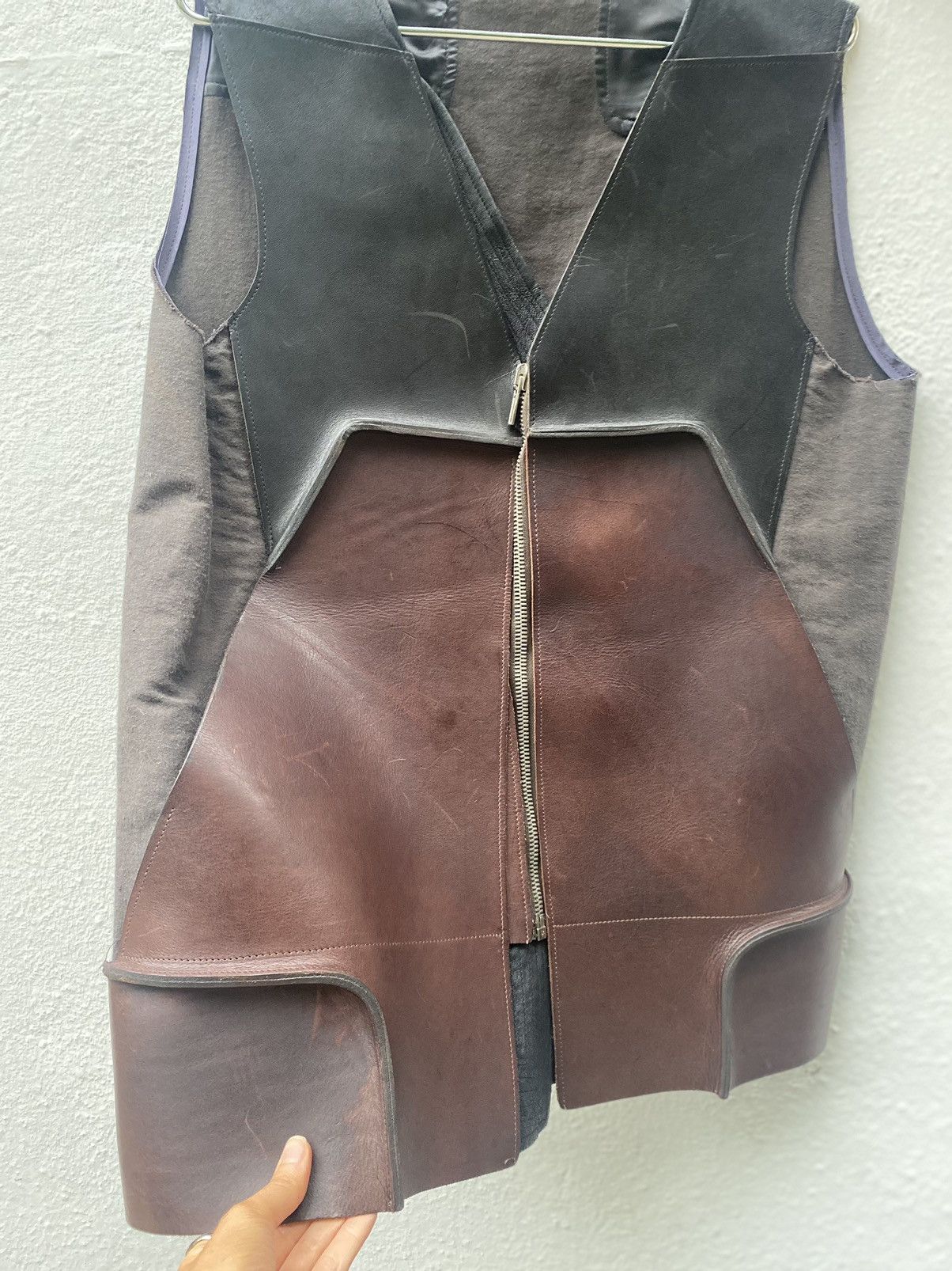 Rick Owens Rick Owens ANTHEM SS11 Leather Vest Size US M / EU 48-50 / 2 - 7 Thumbnail