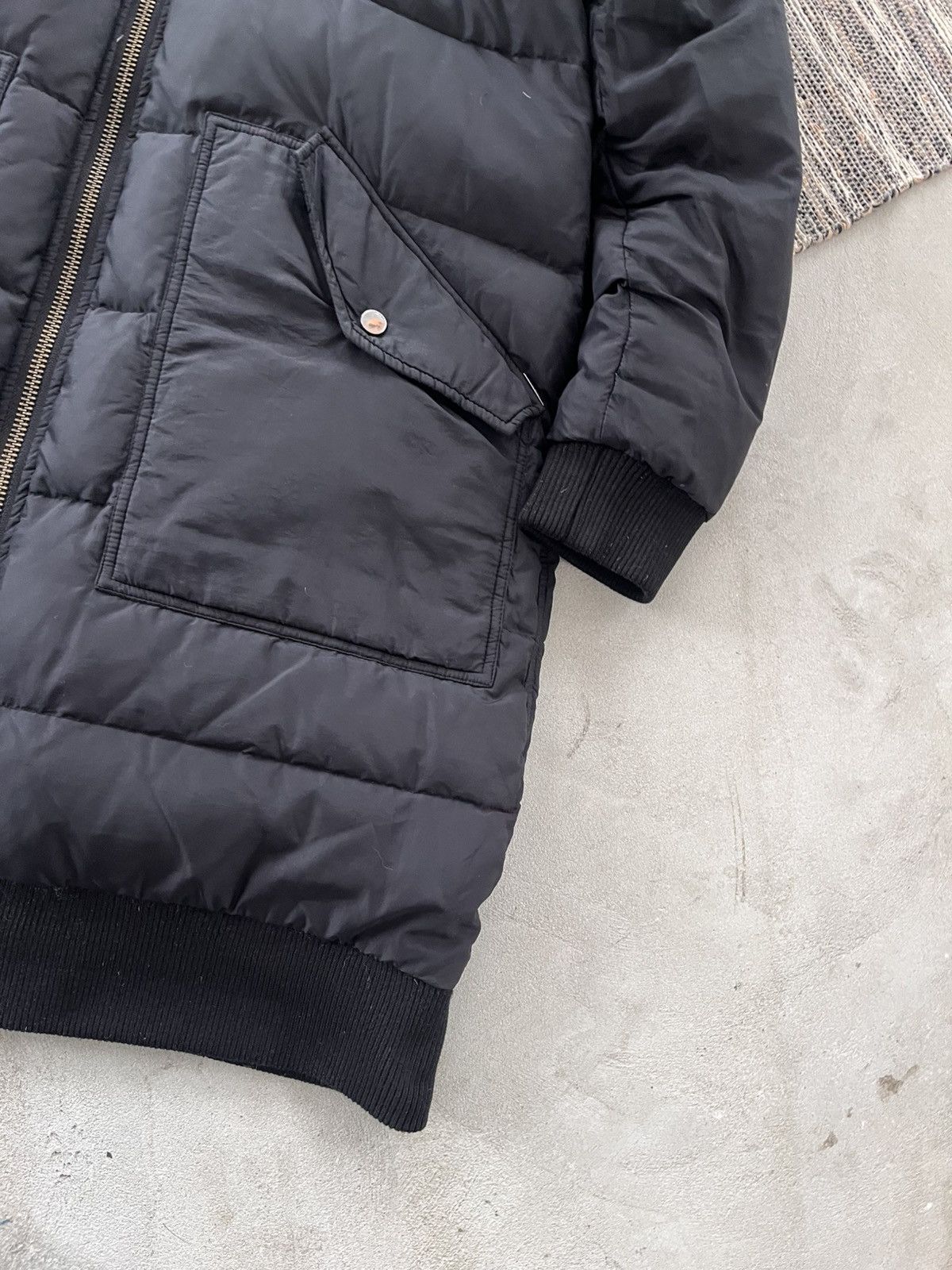 Diesel Vintage Diesel Black Reversible Parka Jacket Avantgarde Y2K Size M / US 6-8 / IT 42-44 - 20 Thumbnail