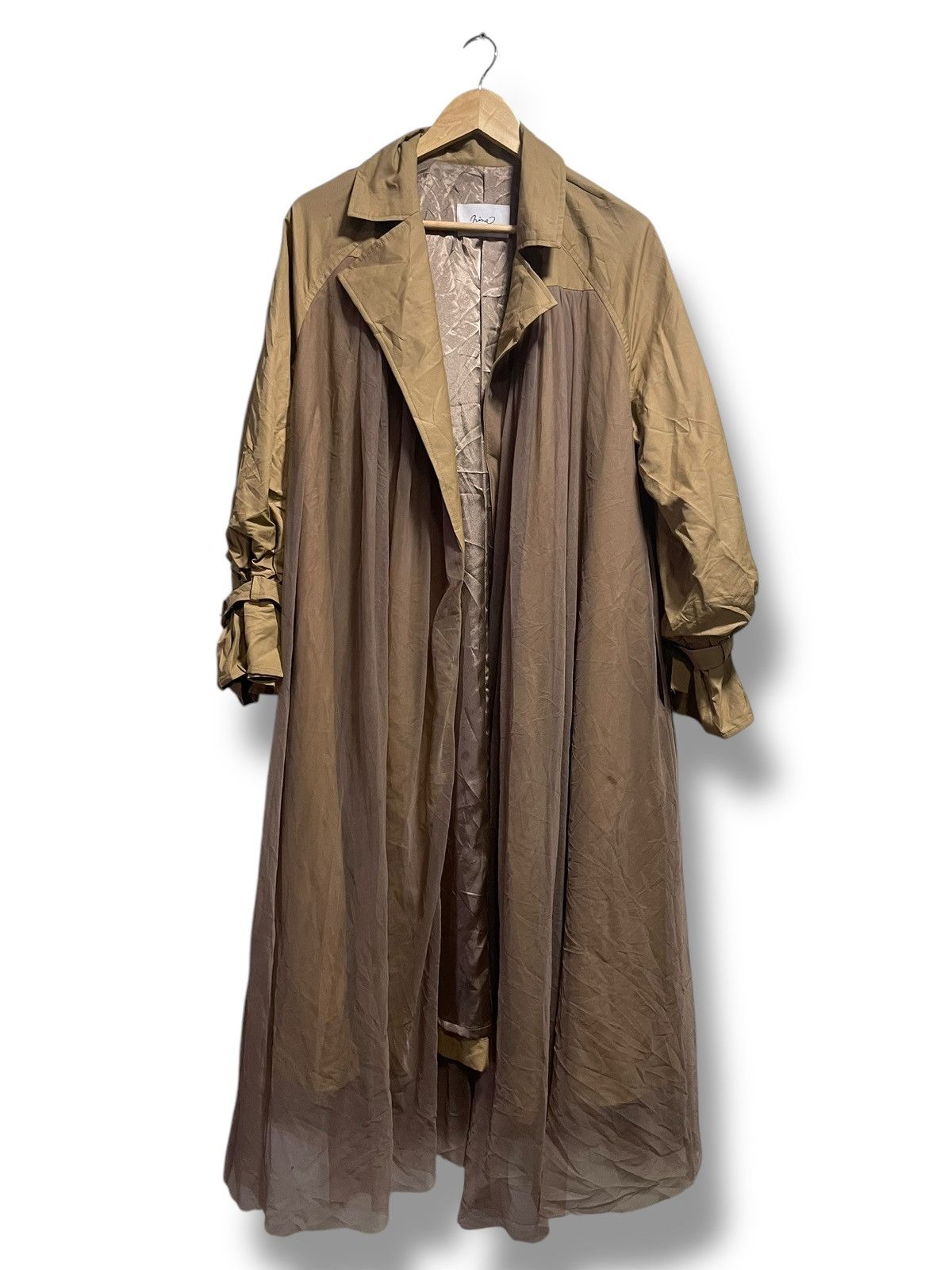 Japanese Brand × Vintage Japanese Brand Fashionable BackLace Down Coat (96) Size XS / US 0-2 / IT 36-38 - 1 Thumbnail