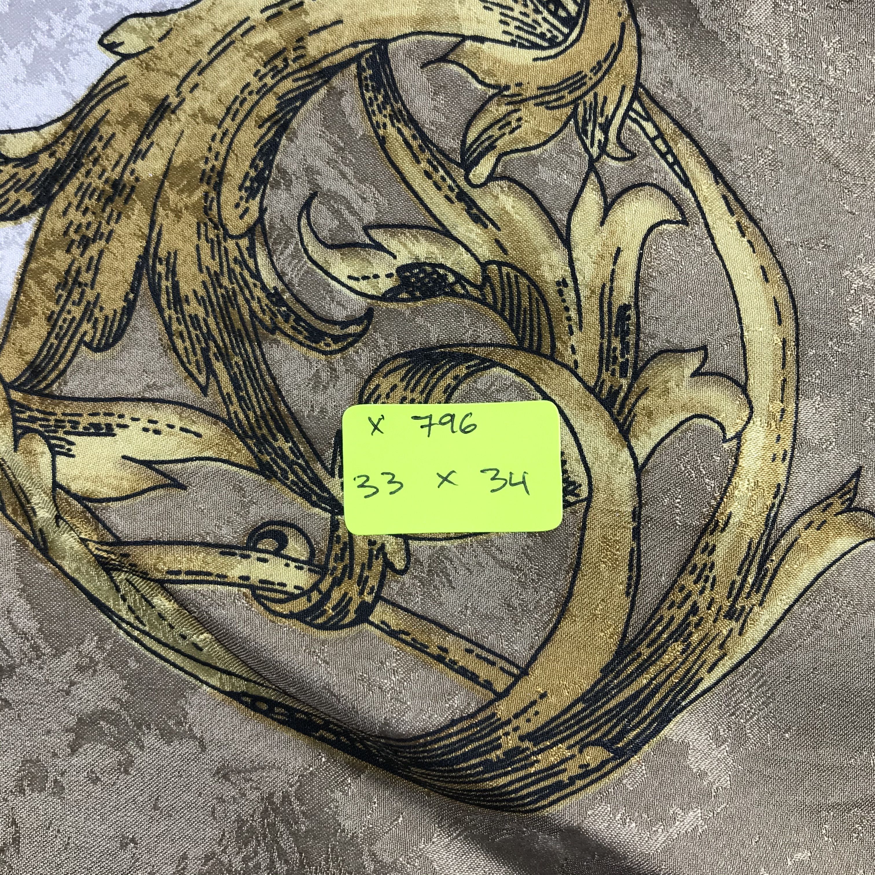 Vintage Vintage Silk Scarf Size ONE SIZE - 5 Thumbnail