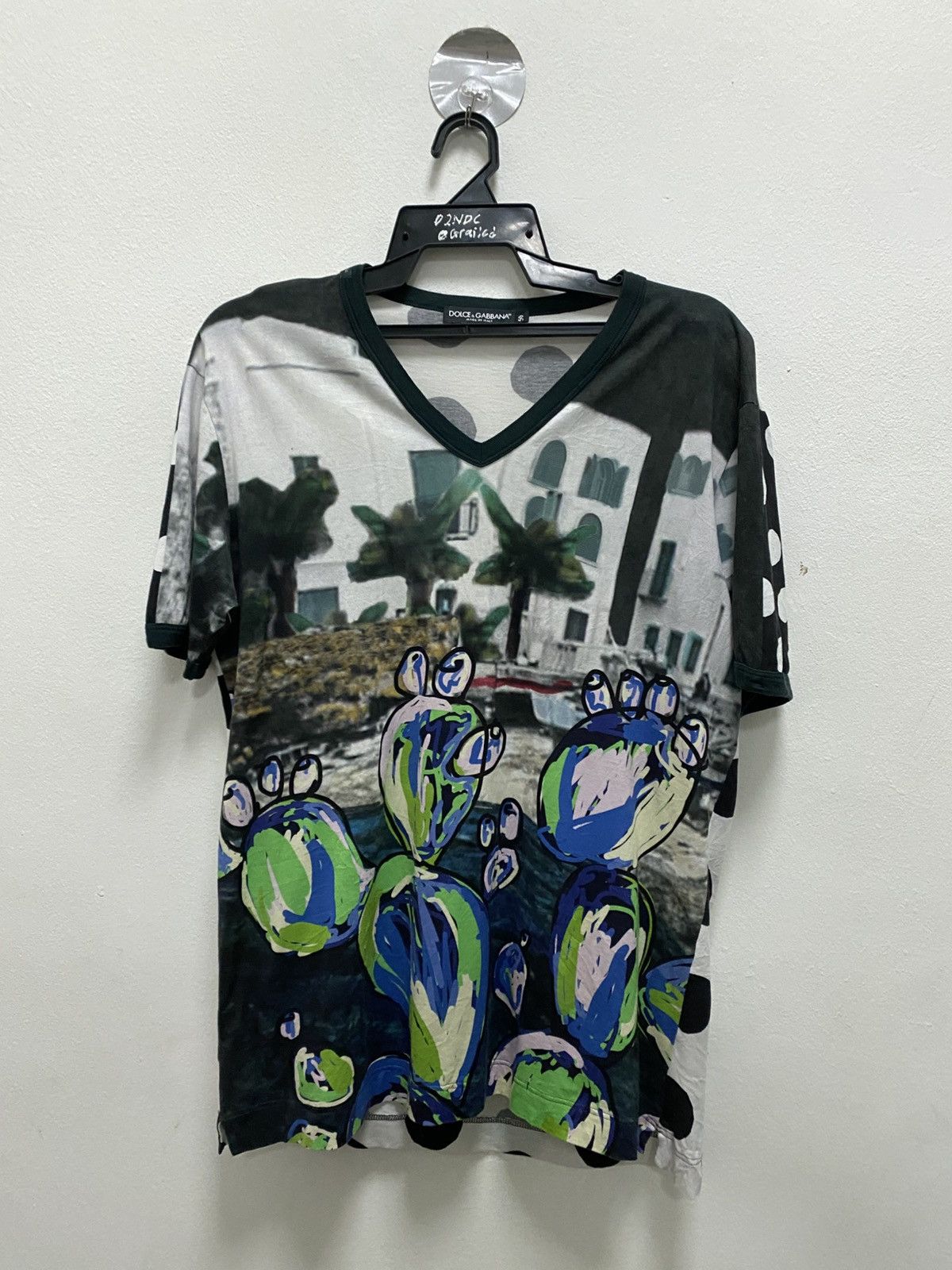 Dolce & Gabbana Dolce And Gabbana Spray Paint Shirt Size US L / EU 52-54 / 3 - 2 Thumbnail