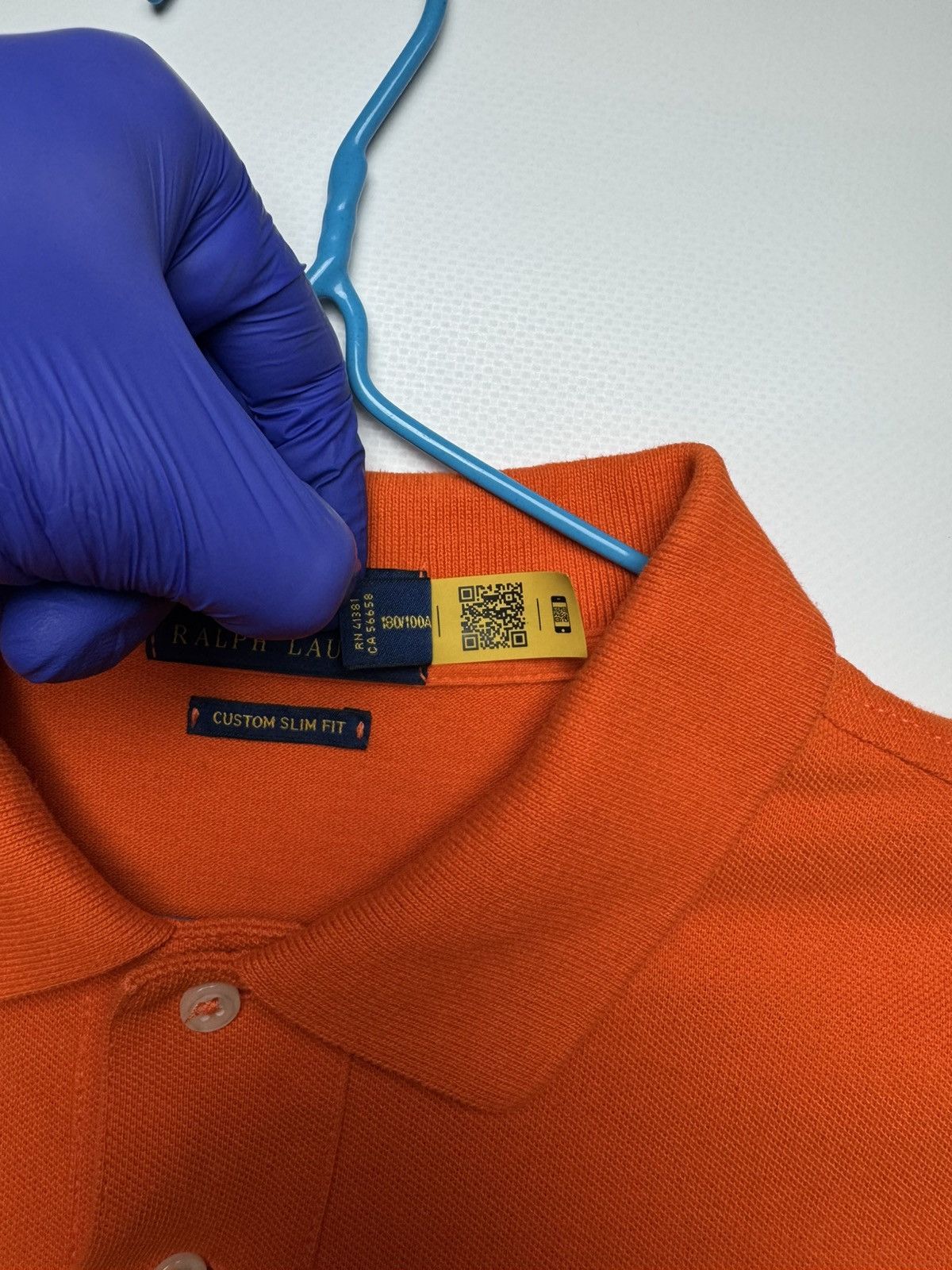 Polo Ralph Lauren Polo Ralph Lauren Custom Slim Fit Polo - Burnt Orange Size US L / EU 52-54 / 3 - 3 Thumbnail
