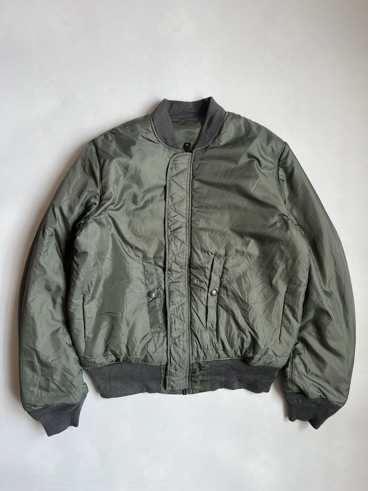 Alpha Industries Vintage Alpha Industries Knoxville Military Bomber Jacket Size US XL / EU 56 / 4 - 10 Thumbnail