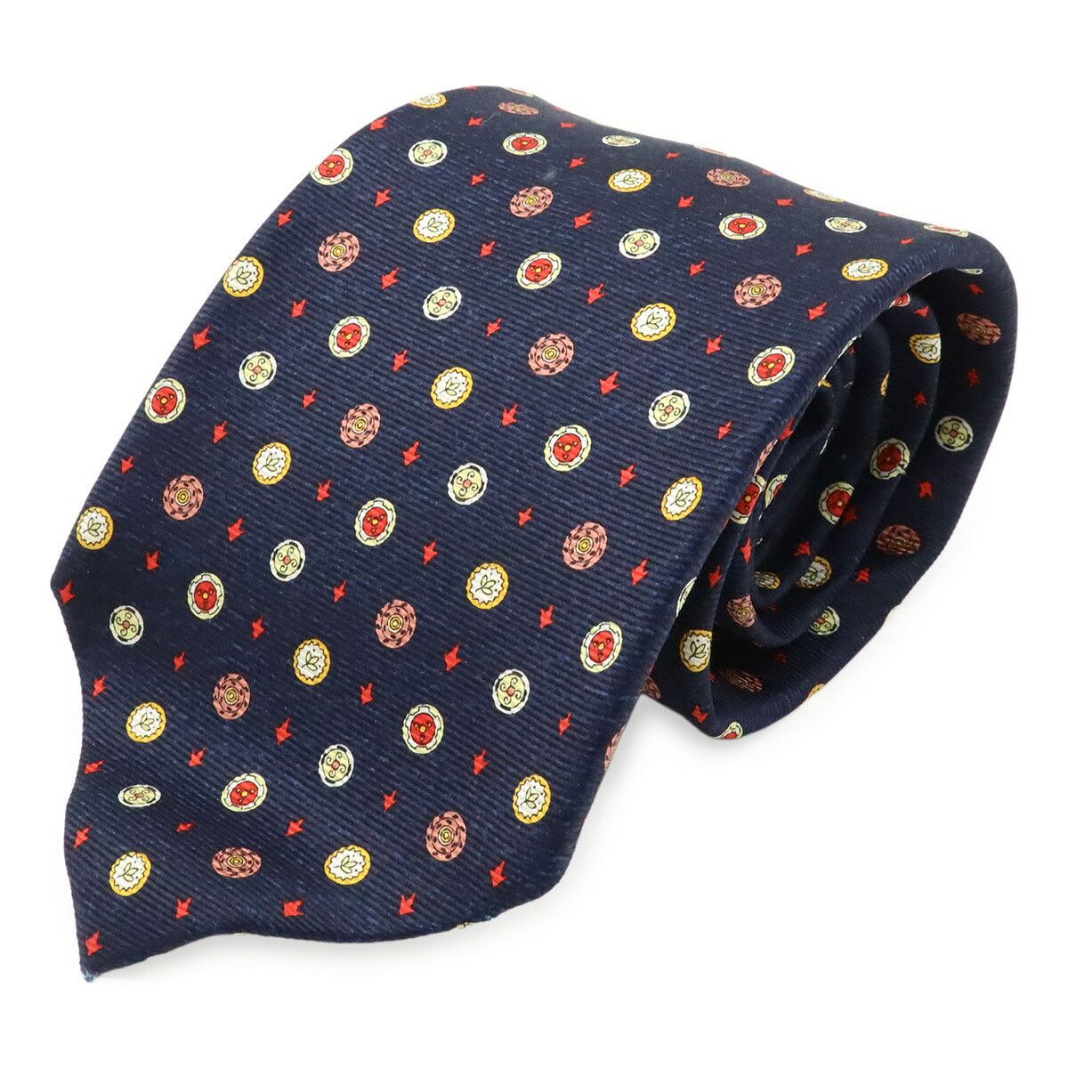 Bvlgari Bvlgari Bvlgari Sevenfold 100% Silk Tie Cotton Necktie DUTY FREE for USA Size ONE SIZE - 1 Thumbnail