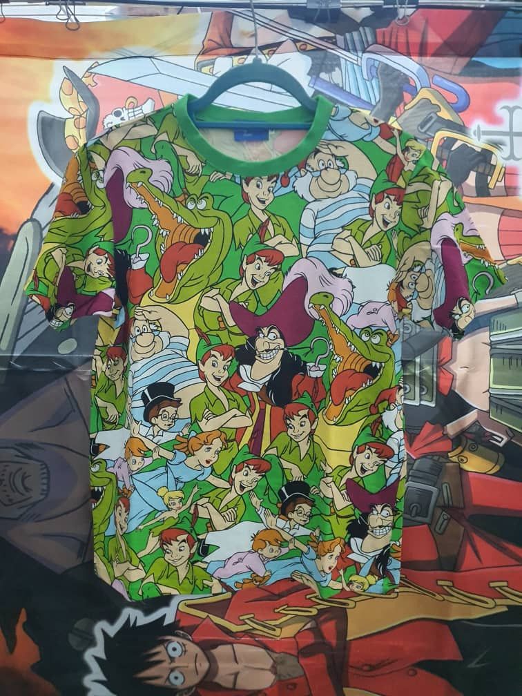 Other Rare Peterpan x Disney full print shirt Size US M / EU 48-50 / 2 - 2 Thumbnail