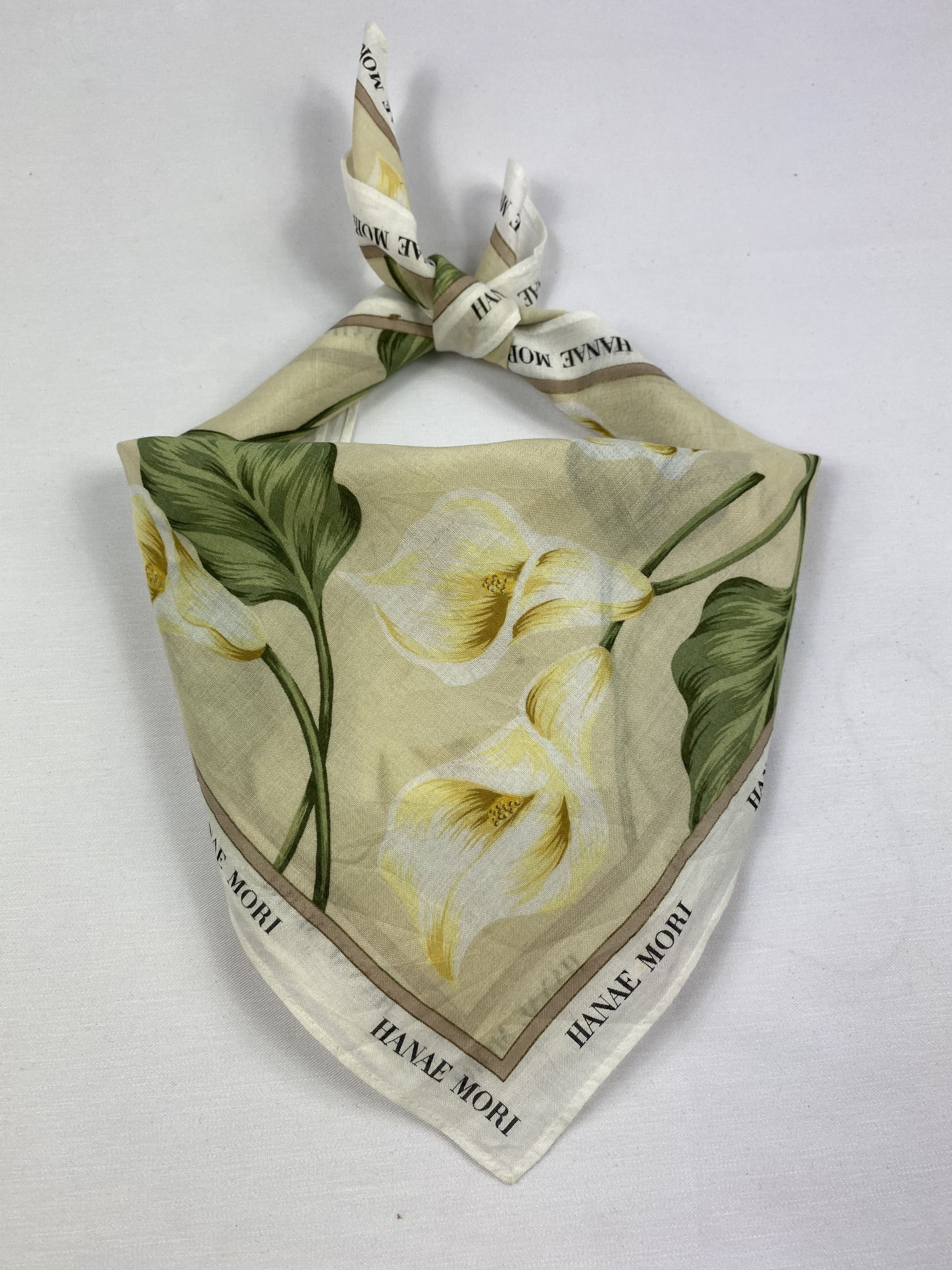 Hanae Mori × Japanese Brand × Vintage Hanae Mori Handkerchief / Bandana / Neckerchief Size ONE SIZE - 2 Thumbnail