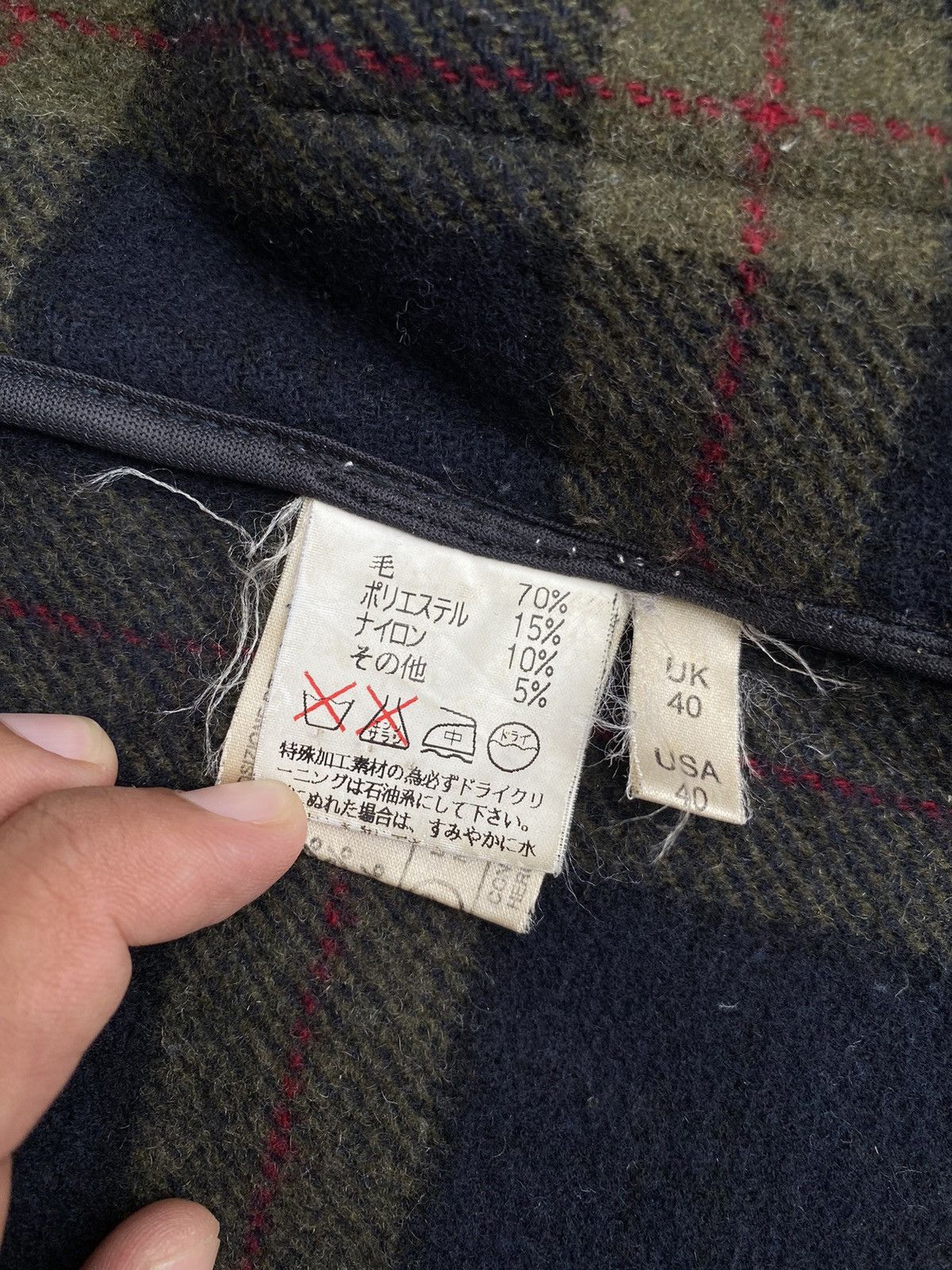 Original Montgomery × Vintage The Montgomery Duffle Coat Made in England Wool Jacket. #E2 Size US L / EU 52-54 / 3 - 7 Thumbnail