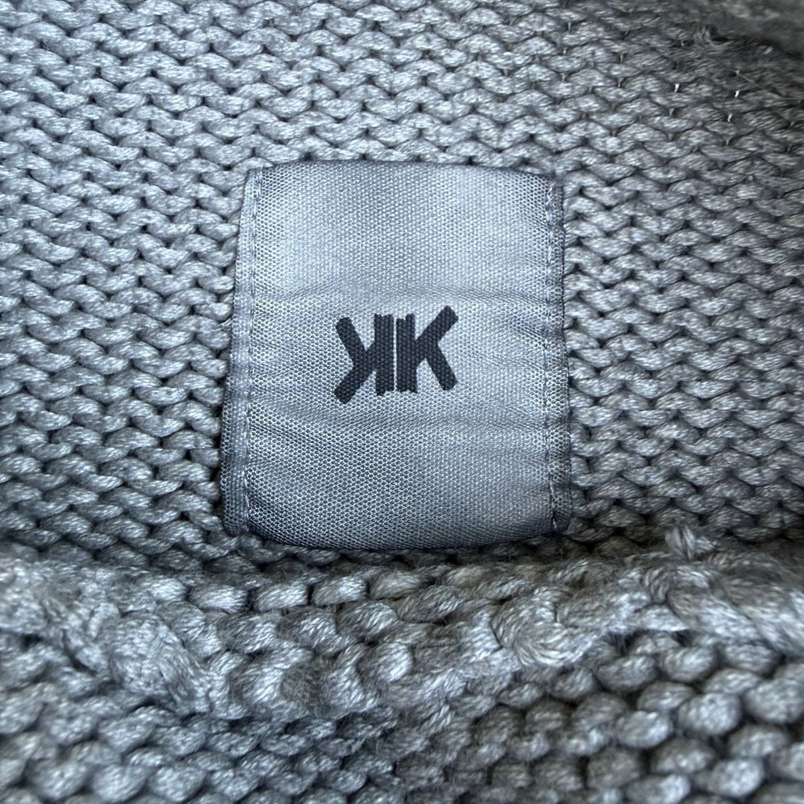 Acne Studios × K-Two Studios K-Two Studios Dyed Zip Knit “Charcoal” Double Zip Cardigan Size US M / EU 48-50 / 2 - 3 Thumbnail