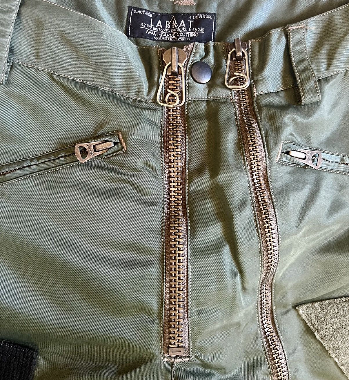Porter Archive Labrat x Porter MA-1 Olive Shorts Size Small Size US 30 / EU 46 - 5 Thumbnail