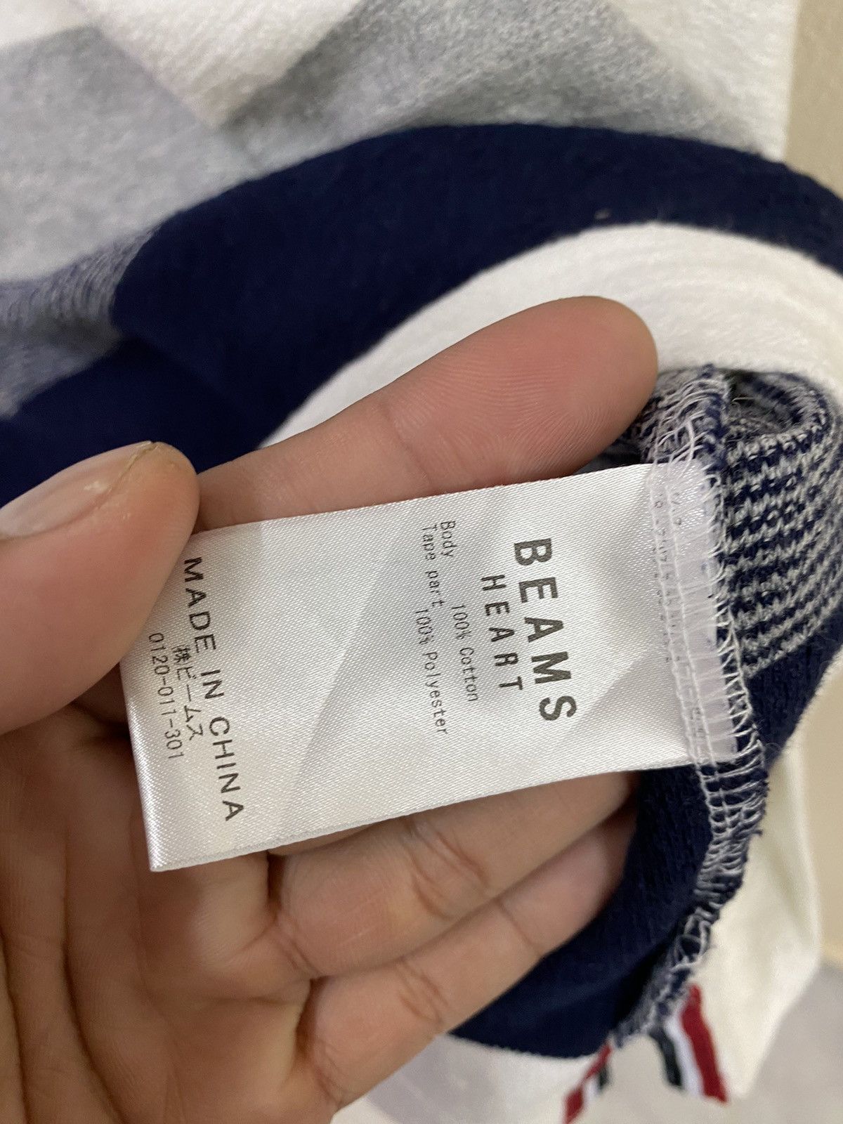Beams Plus Beam Plus Knitwear Tee Size US L / EU 52-54 / 3 - 7 Thumbnail