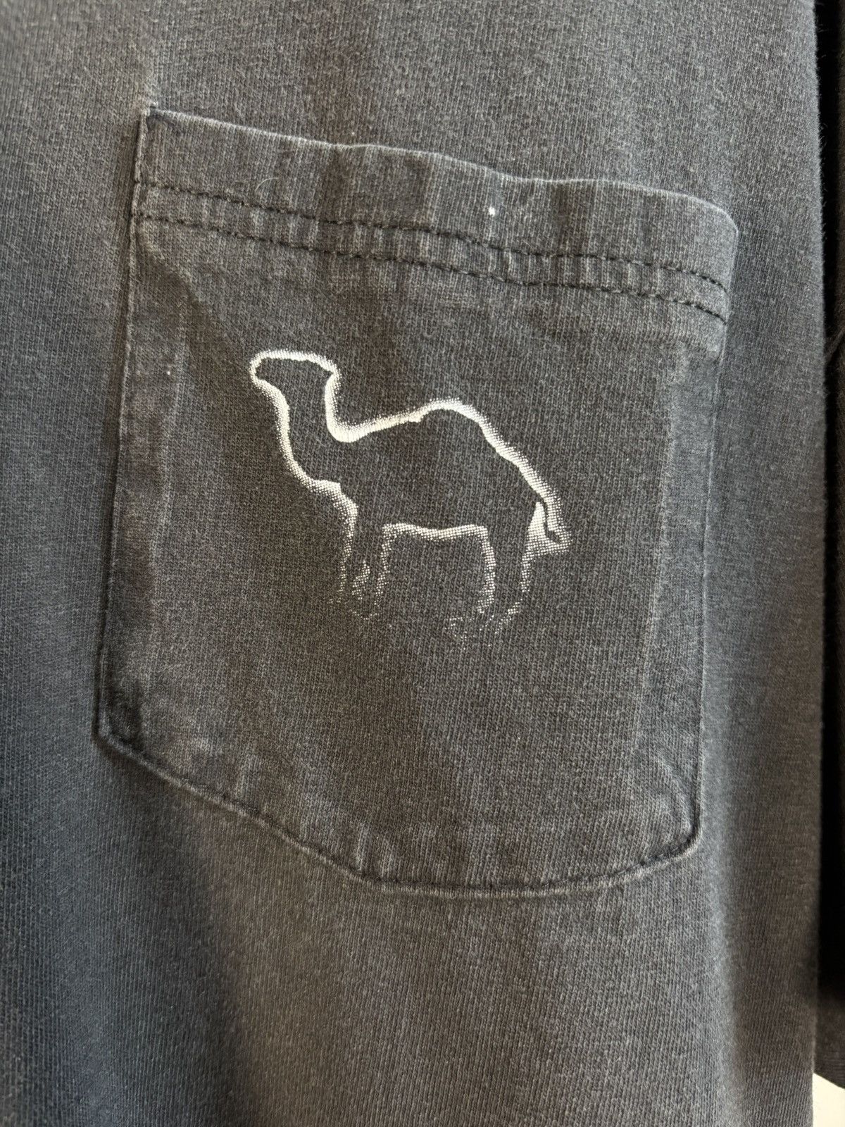 Vintage 🚭GRAIL🚭VINTAGE CAMEL CIGARETTE “HORIZON” POCKET TEE Size US XL / EU 56 / 4 - 3 Thumbnail