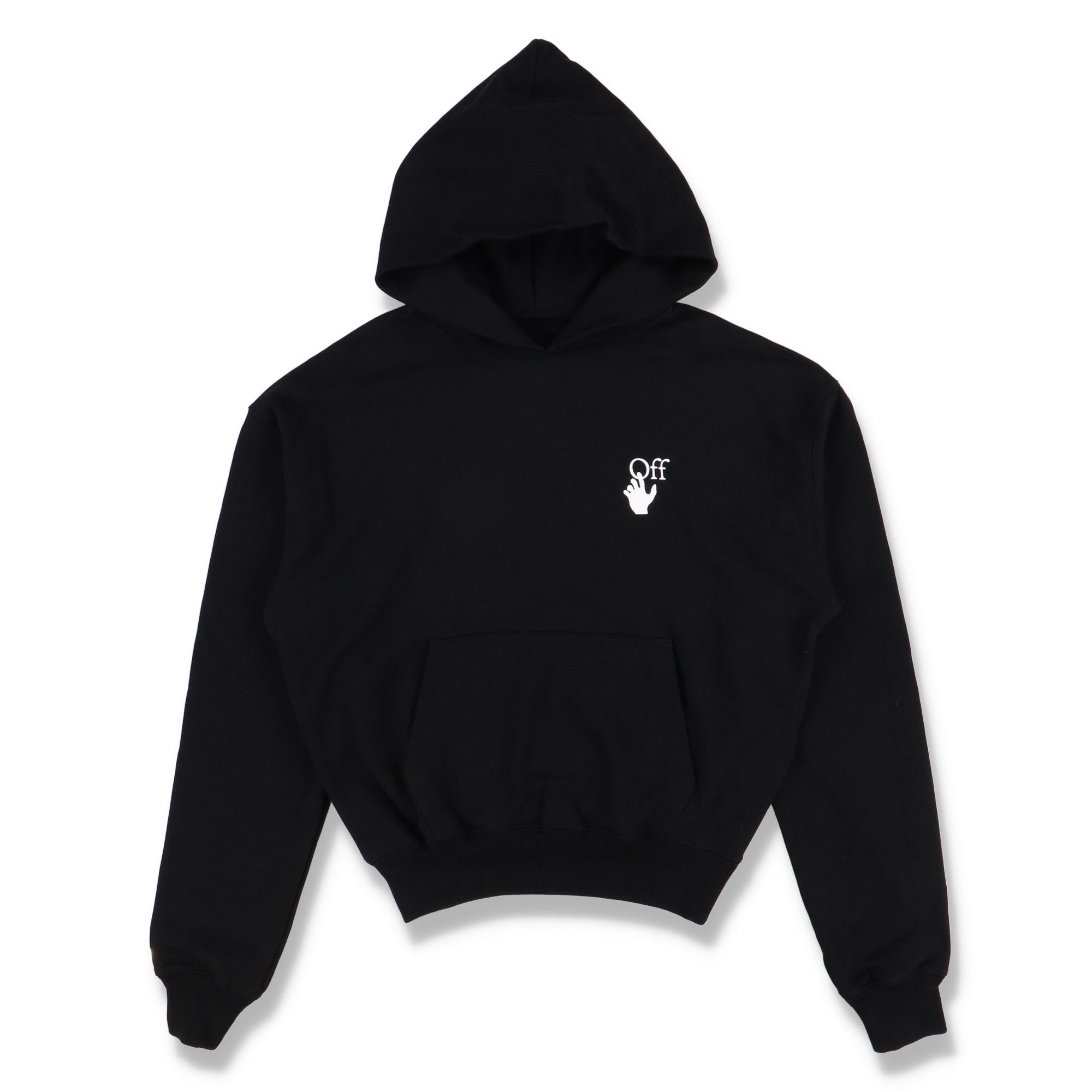 Off-White Black Cut Here Arrows Oversized Hoodie Size US XXS / EU 40 - 5 Thumbnail