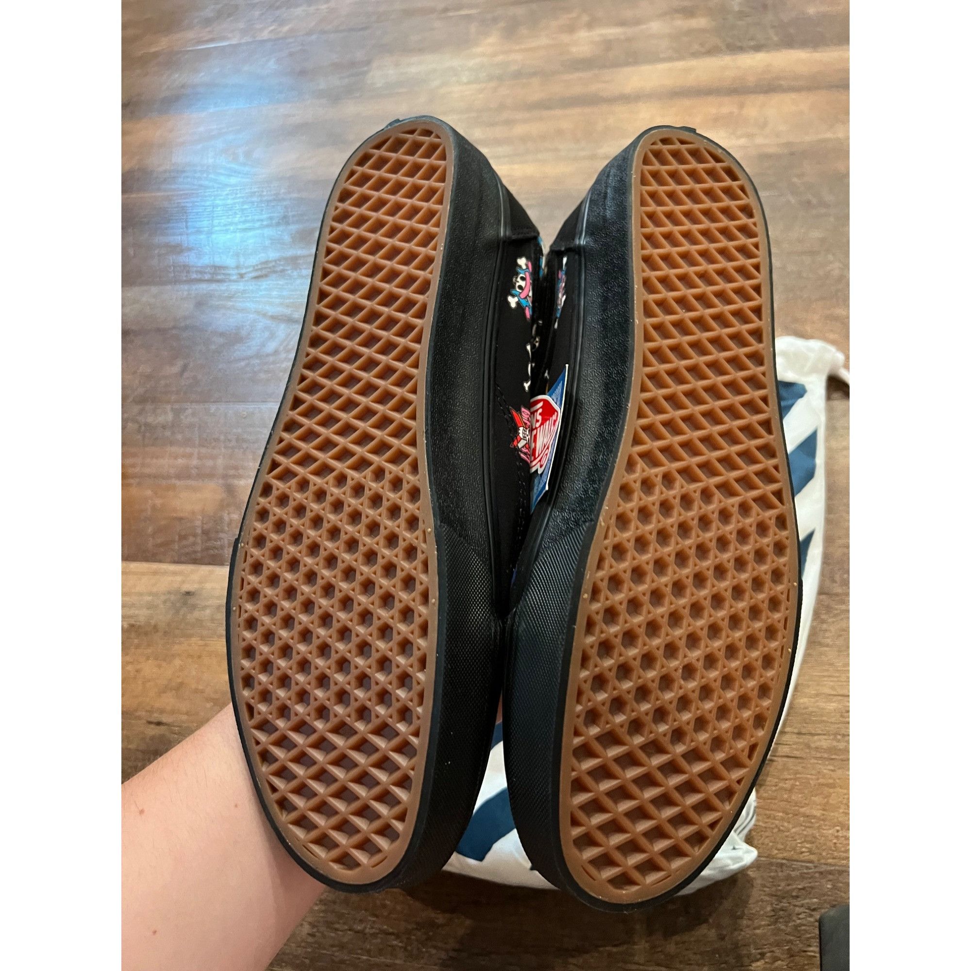 Vans Mens Vans Sz 12 Old Skool Custom One Piece Skate Sneakers Sh Size US 12 / EU 45 - 5 Thumbnail