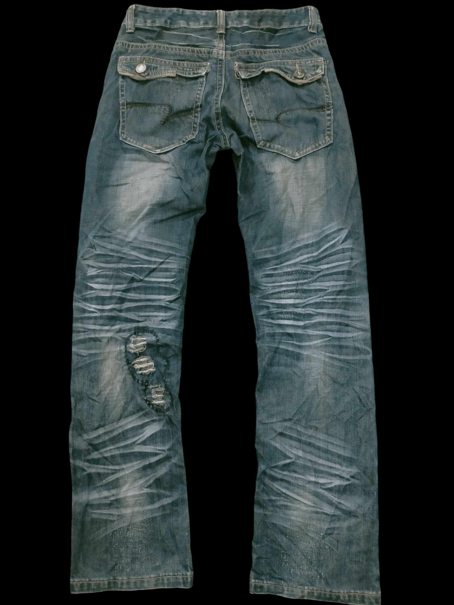 If Six Was Nine × Seditionaries × Undercover 🔥Rare Kouyizu Insane Distressed Jeans Size US 30 / EU 46 - 2 Thumbnail