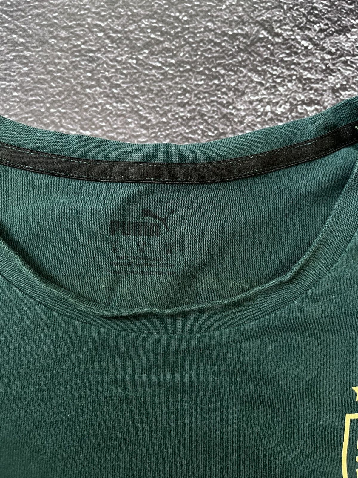 Puma Vintage Puma Italia Green Big Logo Tee t-shirt Size US M / EU 48-50 / 2 - 6 Thumbnail