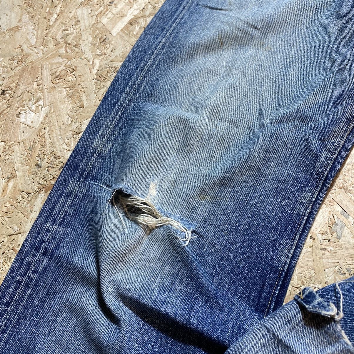 Sugar Cane Vintage Distressed Sugar Cane Selvedge Jeans Size US 31 - 5 Thumbnail