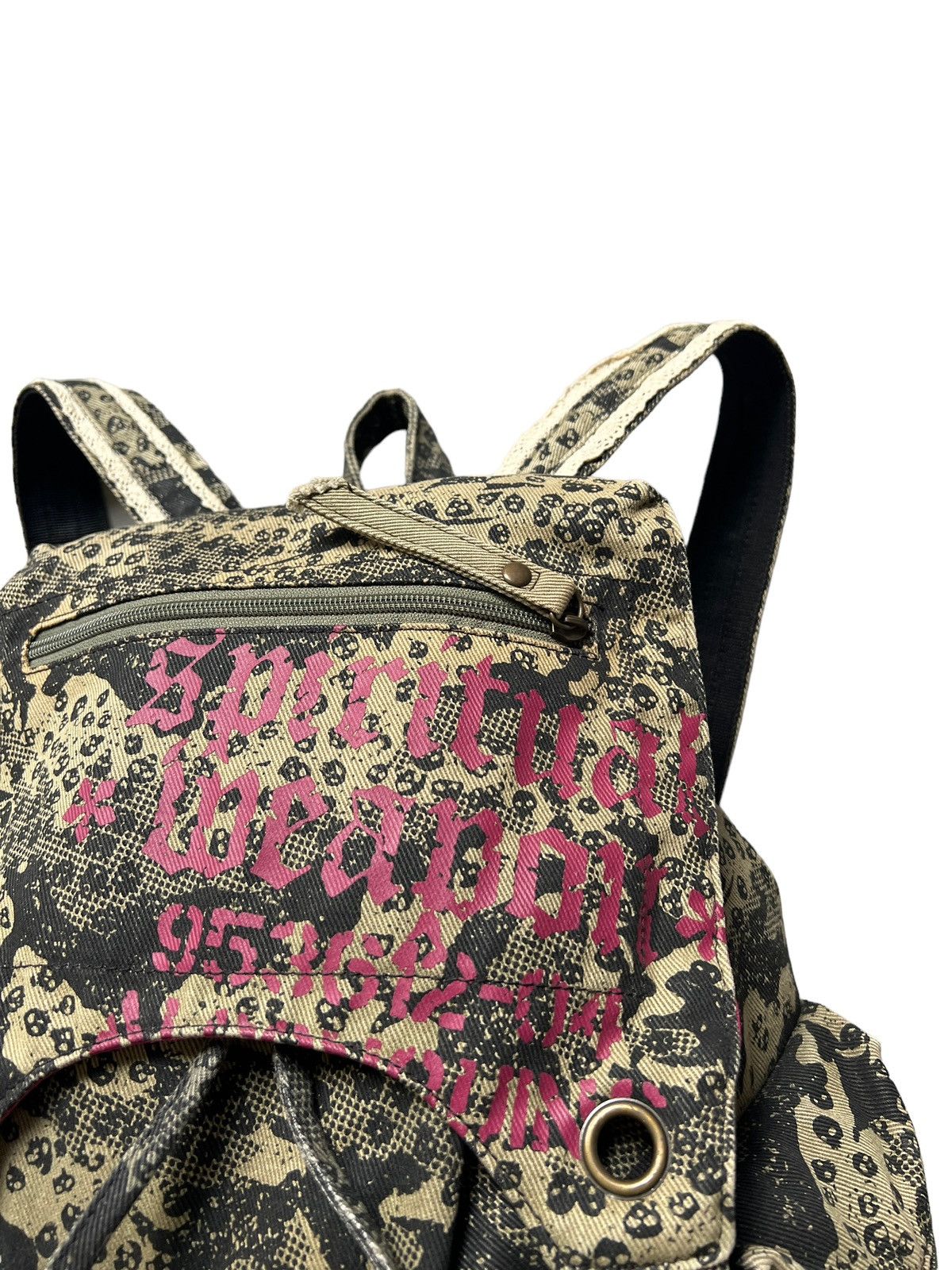 Japanese Brand Algonquins ‘Spiritual Weapon” Tanker Backpack Size ONE SIZE - 4 Thumbnail