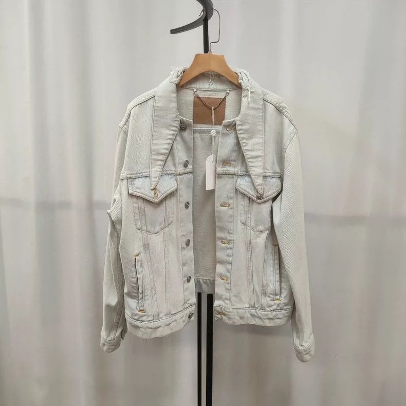 Balenciaga Balenciaga size 38 Cotton denim jacket 2502-Nextarrow Size US M / EU 48-50 / 2 - 1 Thumbnail