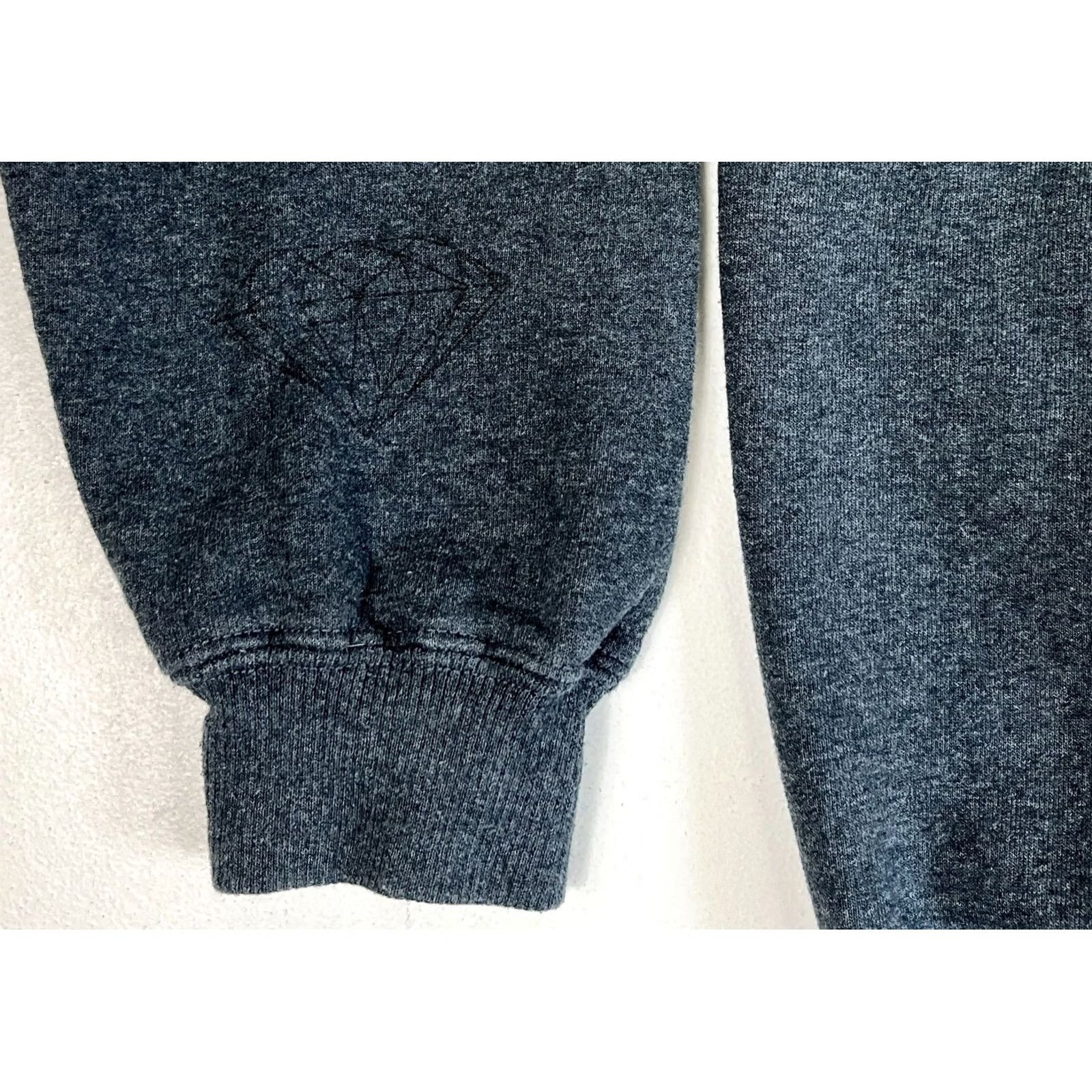 Vintage Diamond Supply Co. Player Crewneck Sweatshirt Mens Gray M Sweatshirt Size US M / EU 48-50 / 2 - 5 Thumbnail