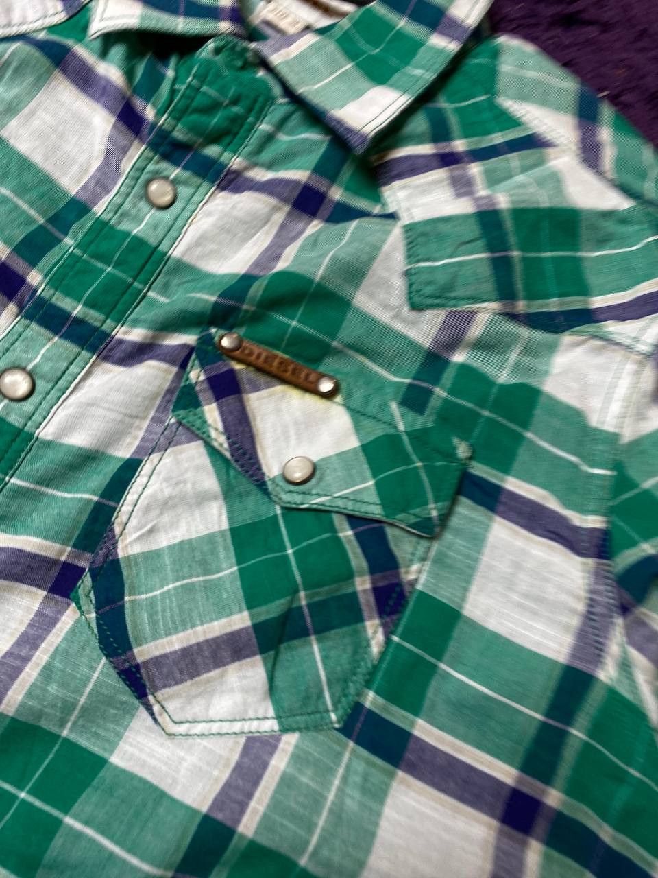 Diesel Print Shirt Diesel Vintage Y2K Streetwear Size US M / EU 48-50 / 2 - 4 Thumbnail
