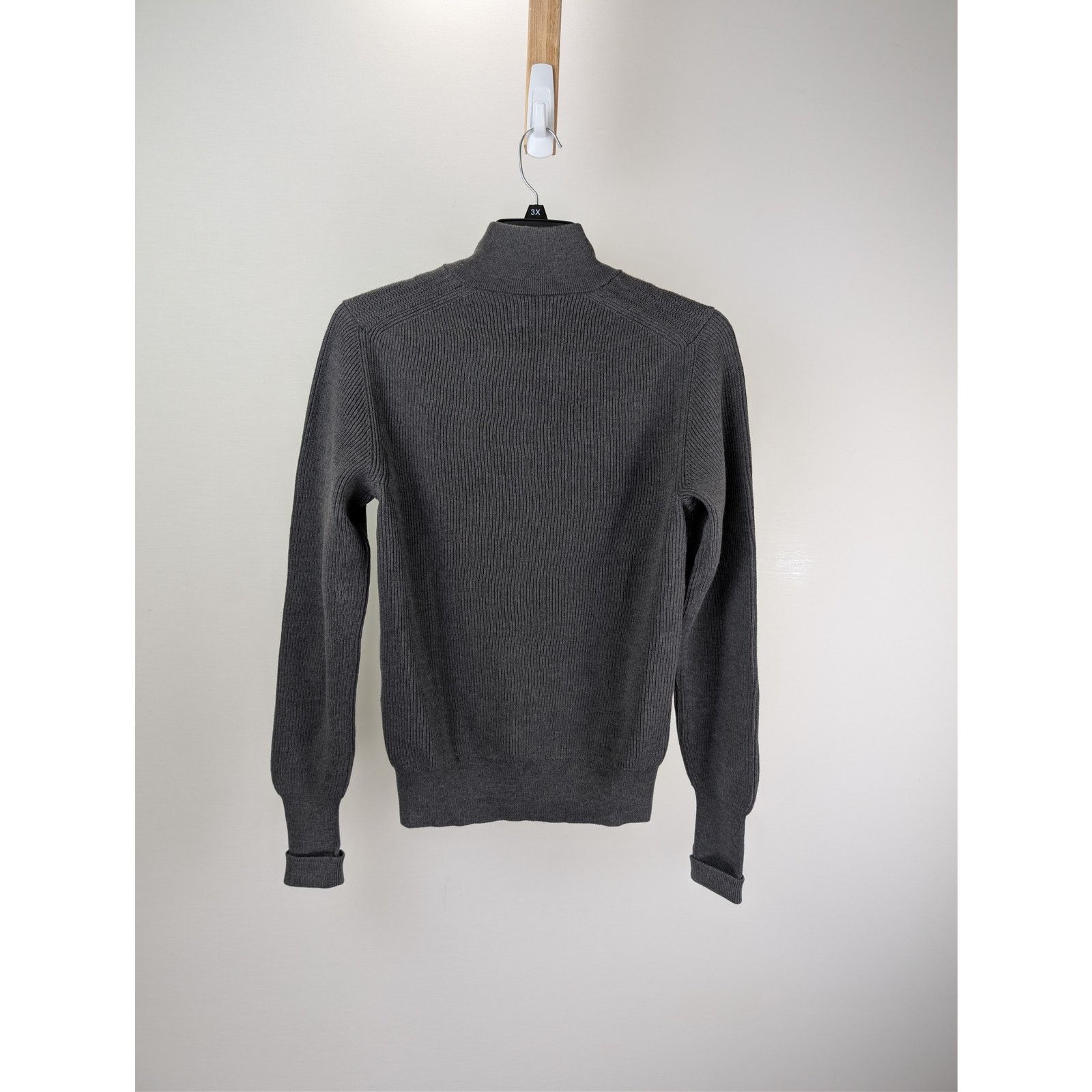 Tom Ford o1rshd1 CC20 Zipper Hi-Neck Sweatshirt in Grey Size US M / EU 48-50 / 2 - 9 Thumbnail