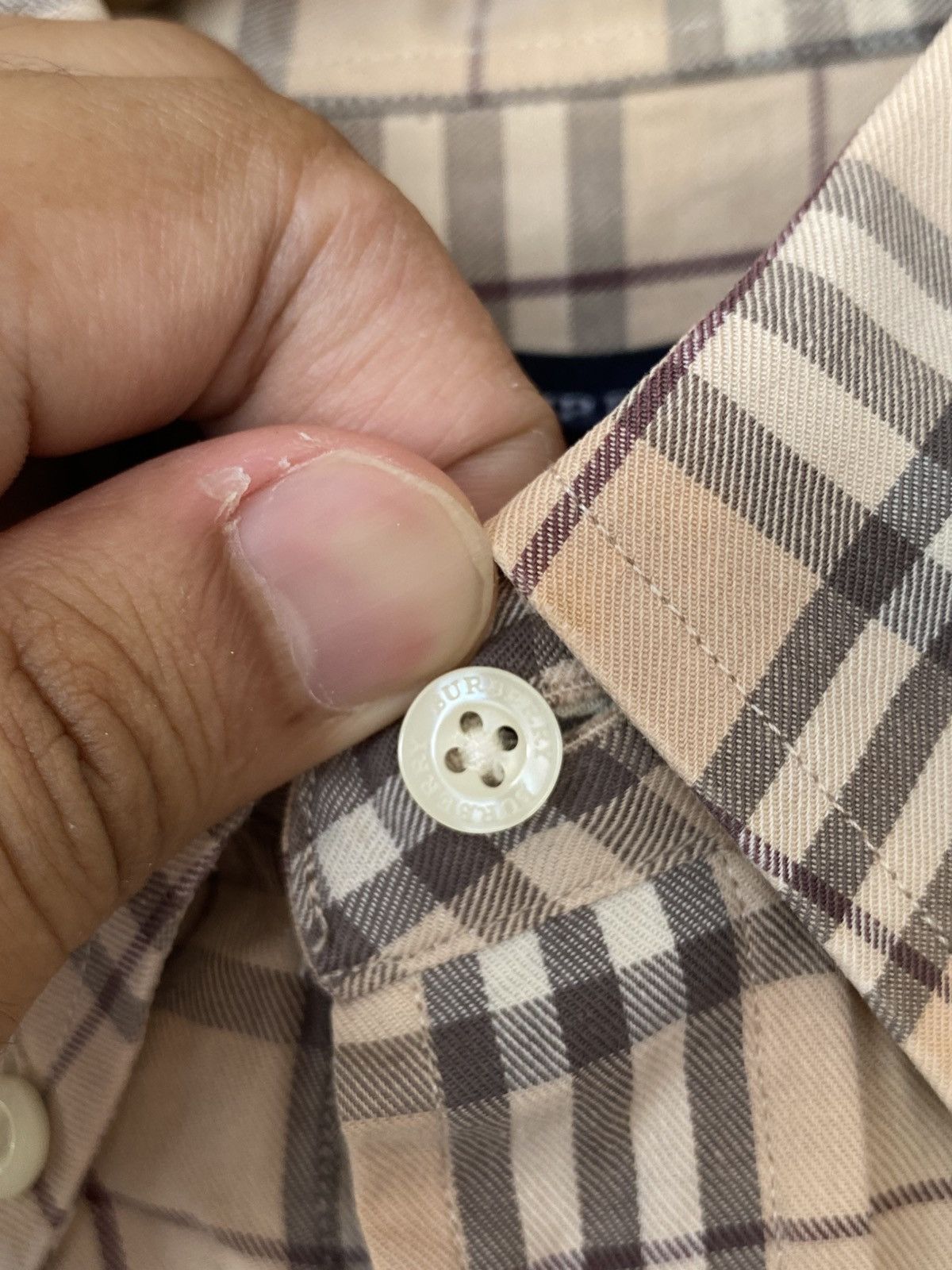 Burberry Vintage Burberry London Nova Check Checkered Button Ups Long Sleeve Shirt Formal Size US L / EU 52-54 / 3 - 7 Thumbnail