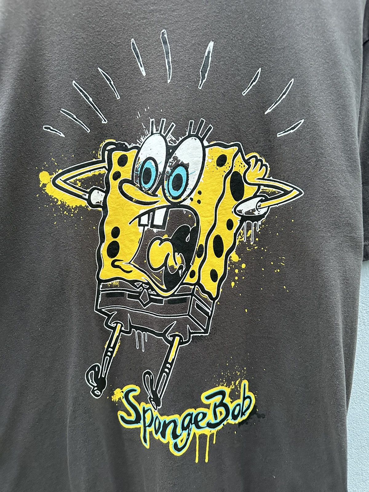 Cartoon Network × Nickelodeon Spongebob Squarepants by Nickledeon Oversize Tee A125 Size US XL / EU 56 / 4 - 2 Thumbnail
