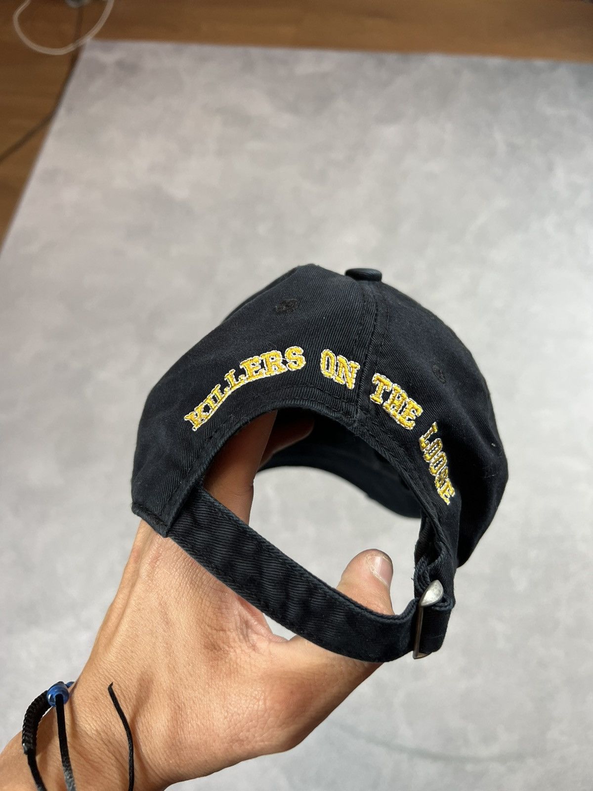 Dsquared2 🔥Vintage Dsquared2 Distressed Rare Rick Owen's style Cap Size ONE SIZE - 5 Thumbnail