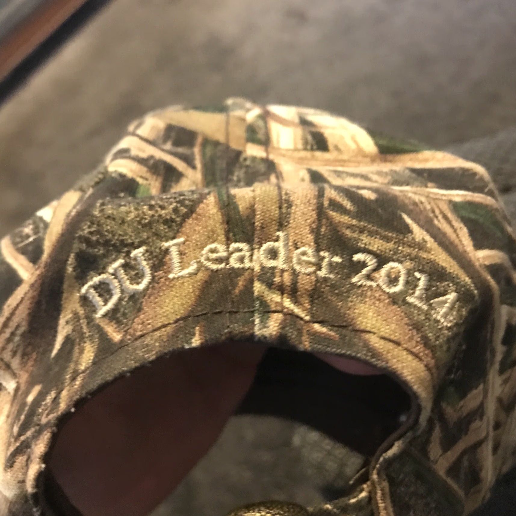 Logo 7 DUCKS UNLIMITED Duck Logo Est 1937 Camouflage Camo Hat Cap One Size Multicolor Baseball Cap Logo Strapback Mens Size ONE SIZE - 2 Thumbnail