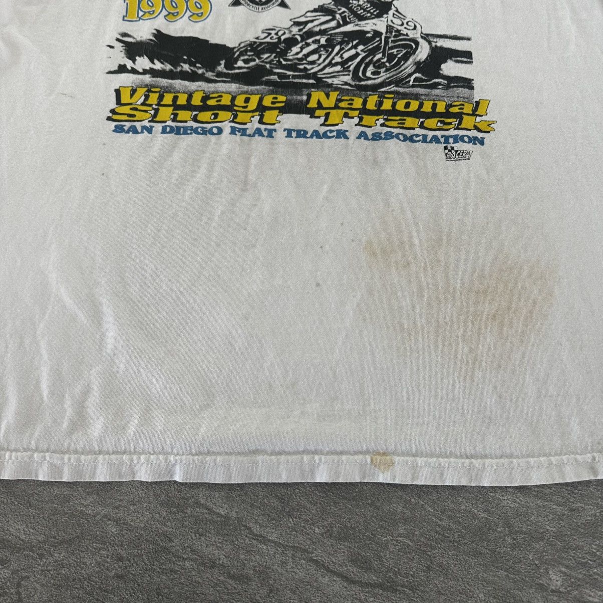 Vintage Vintage Del Mar San Diego Motorcycle Racing All Over Shirt Size US XL / EU 56 / 4 - 3 Thumbnail