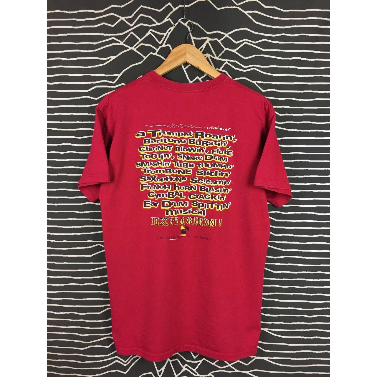 Gildan VHS Band Musical Explosion Can You Hear Me Now Tee Size US M / EU 48-50 / 2 - 8 Thumbnail