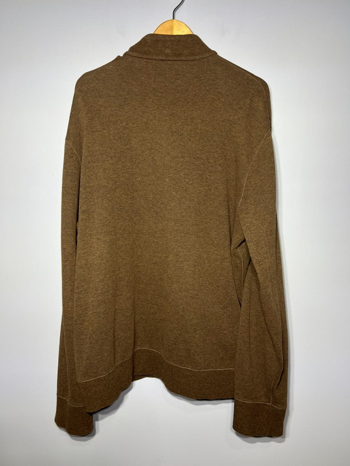 Polo Ralph Lauren Polo Ralph Lauren Sweater Men’s XL Heather Brown Quarter Zip Size US XL / EU 56 / 4 - 4 Thumbnail