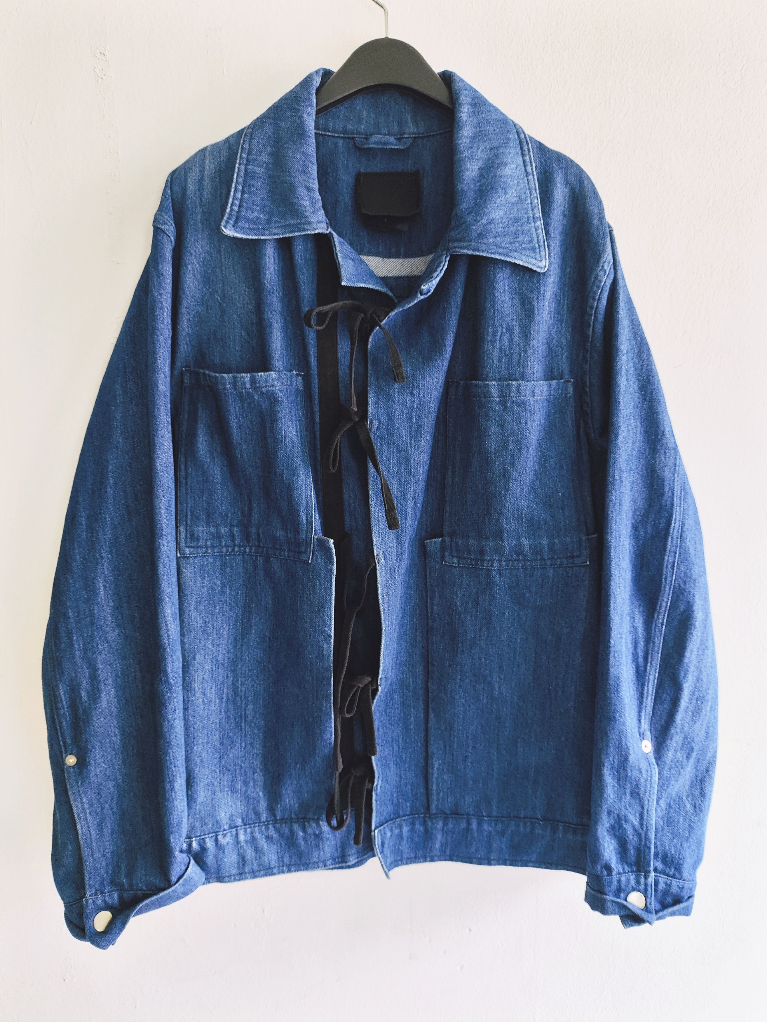 Craig Green SS15 Runway Tied Denim Jacket Size US S / EU 44-46 / 1 - 1 Thumbnail