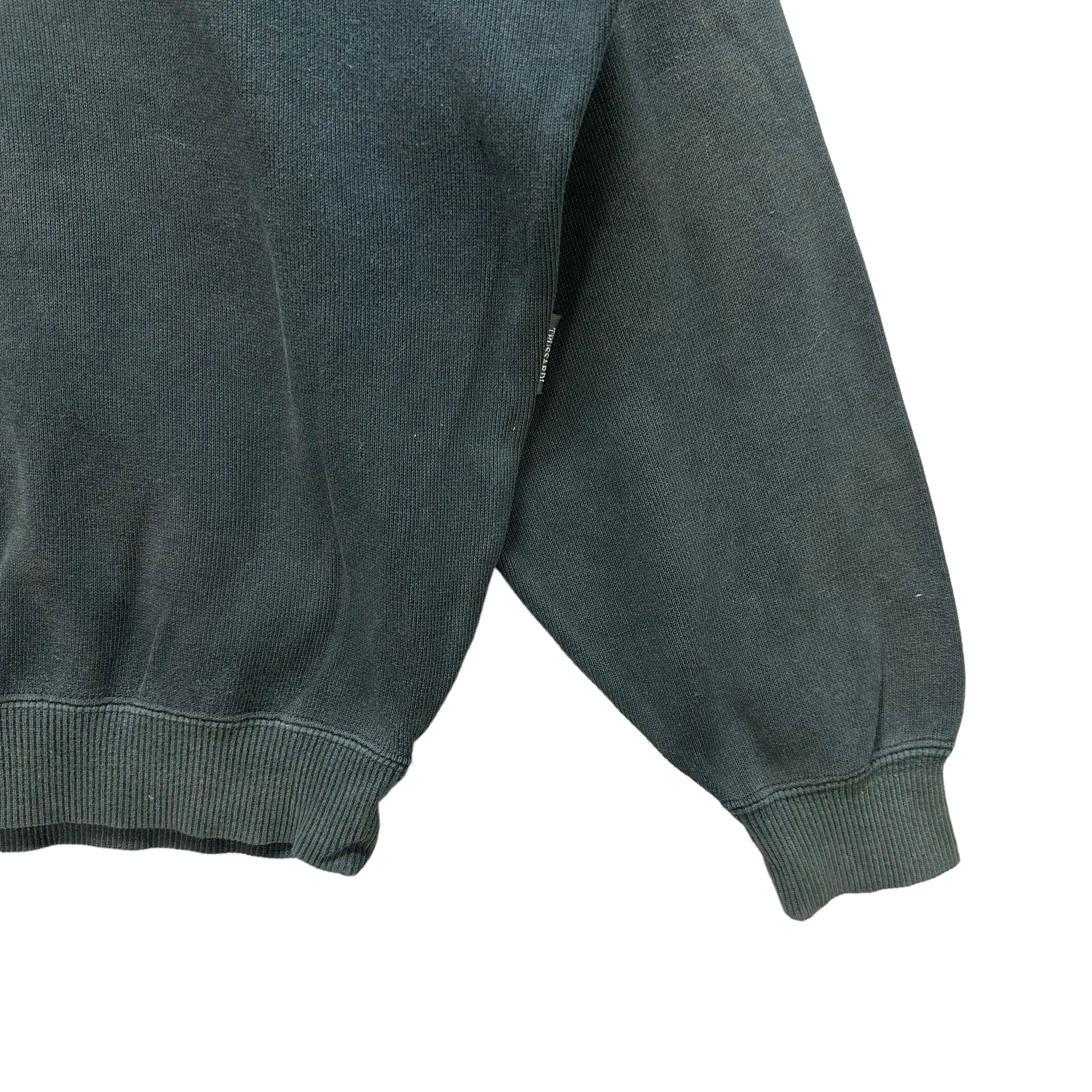 Trussardi TRASHED🔥 TRUSSARDI EMBROIDERY BIG LOGO SWEATSHIRT #8563-014 Size US M / EU 48-50 / 2 - 6 Thumbnail