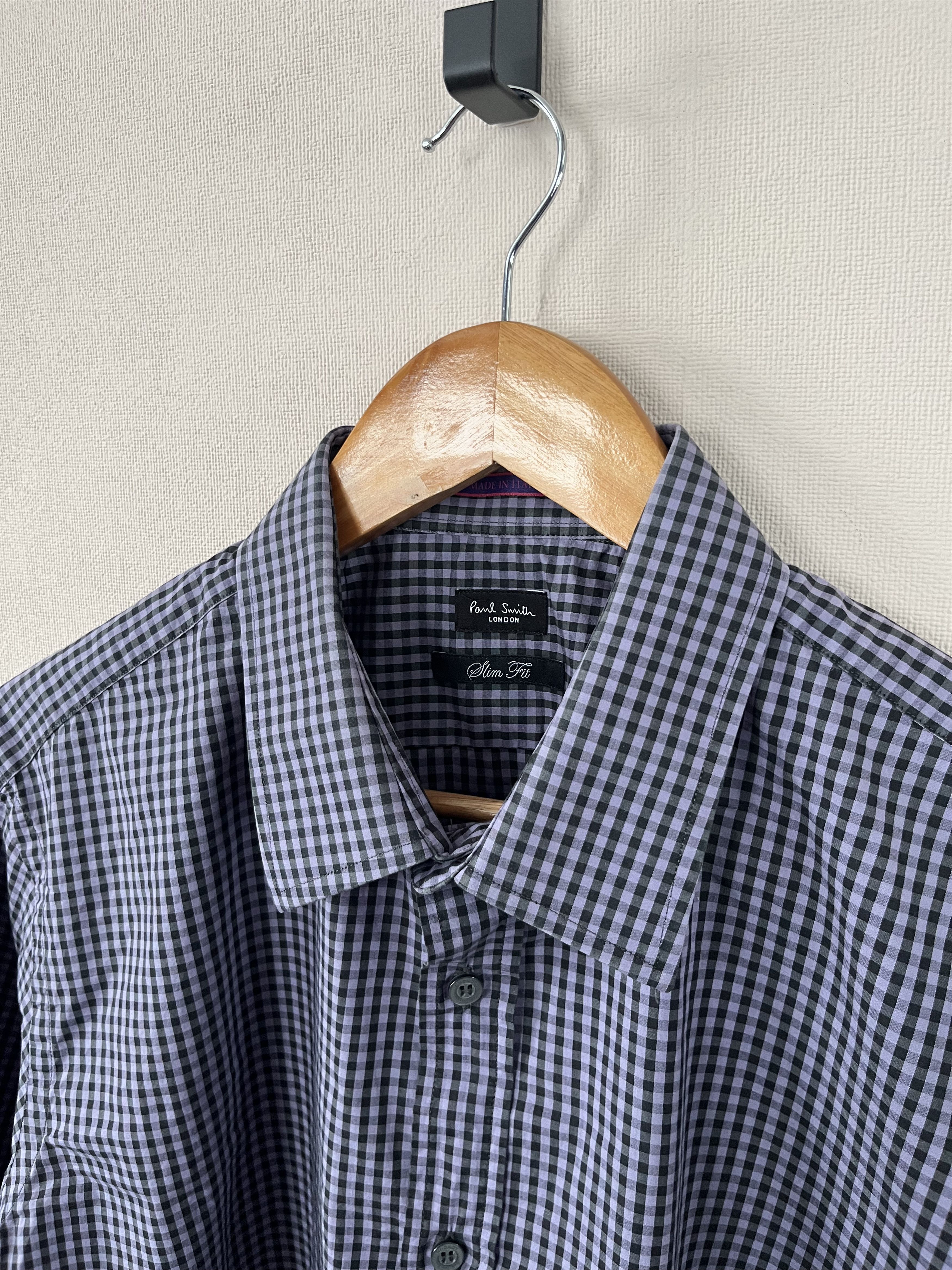 Paul Smith Paul Smith London Slim Fit Button-Up Shirt Longsleeve Check Size US L / EU 52-54 / 3 - 4 Thumbnail