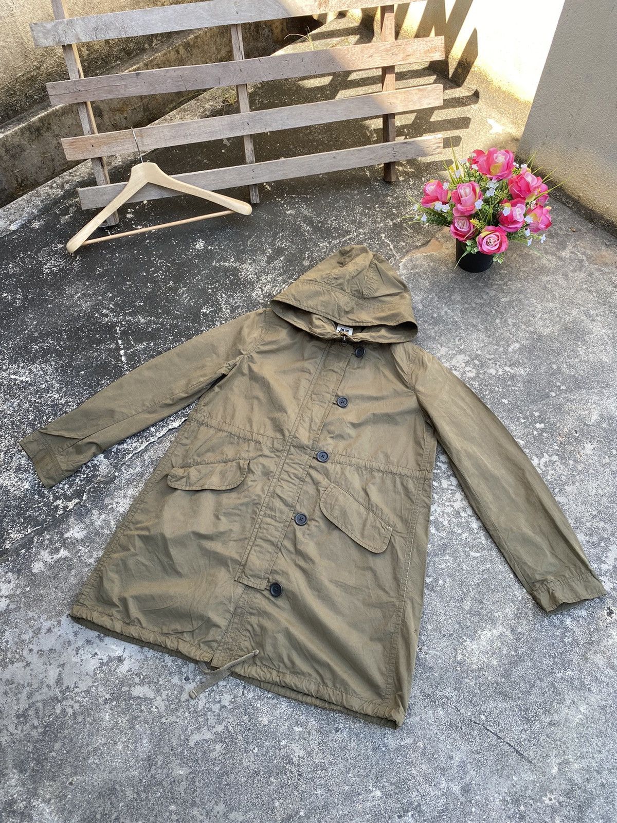 Uniqlo 🔥 21” x 31.2” 🔥 Vintage Y2K Uniqlo Parka Size US M / EU 48-50 / 2 - 5 Thumbnail