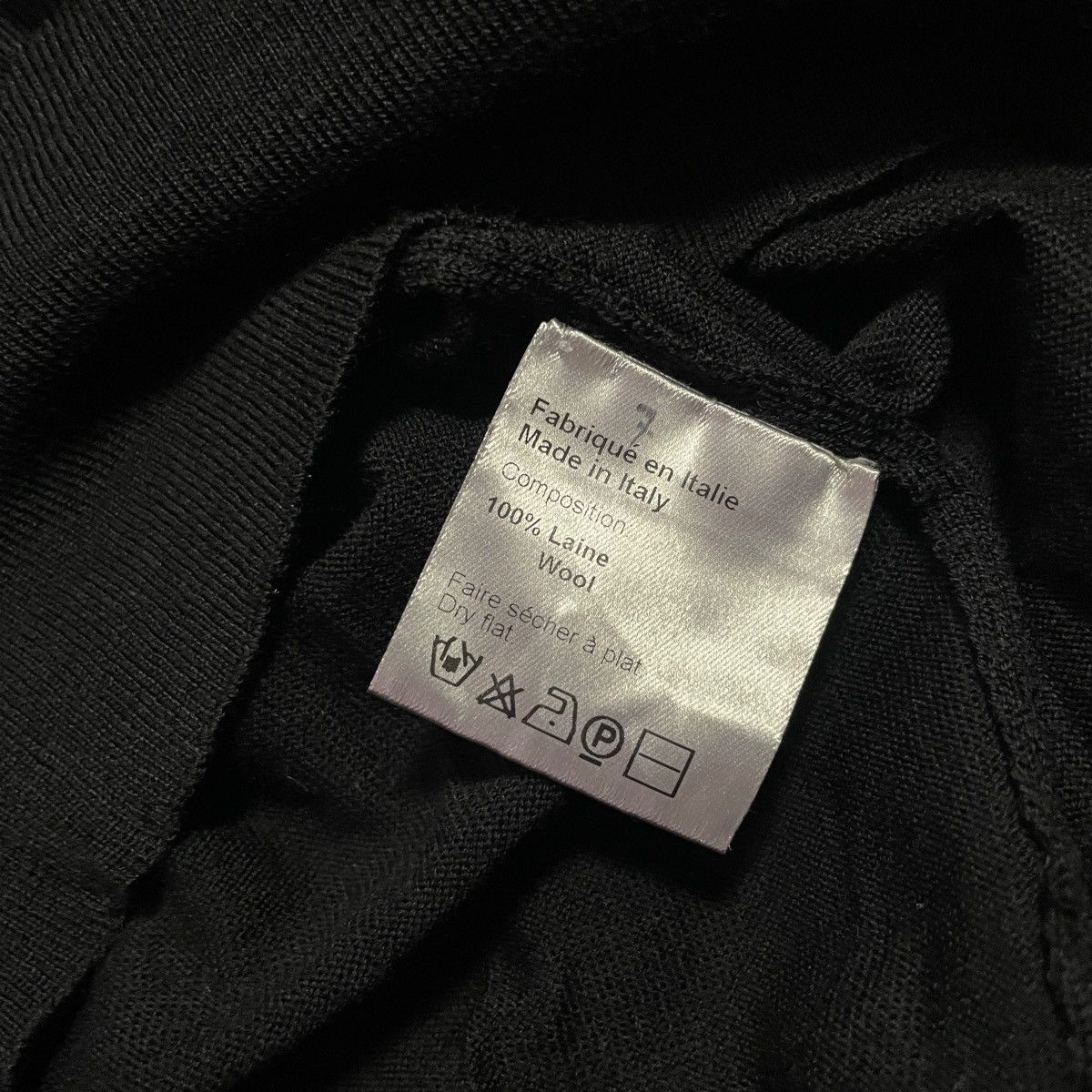Dior Dior Homme S/S08 Kris Van Assche Distress Knitted Sweatshirt Size US S / EU 44-46 / 1 - 7 Thumbnail