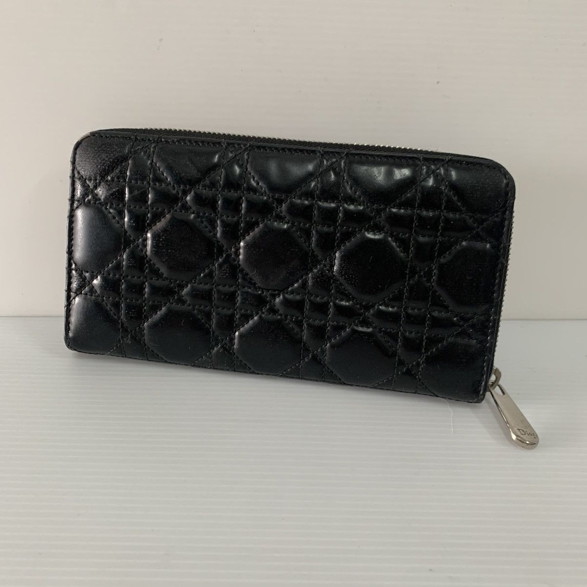 Dior Christian Dior Black Long Wallet Size ONE SIZE - 1 Thumbnail