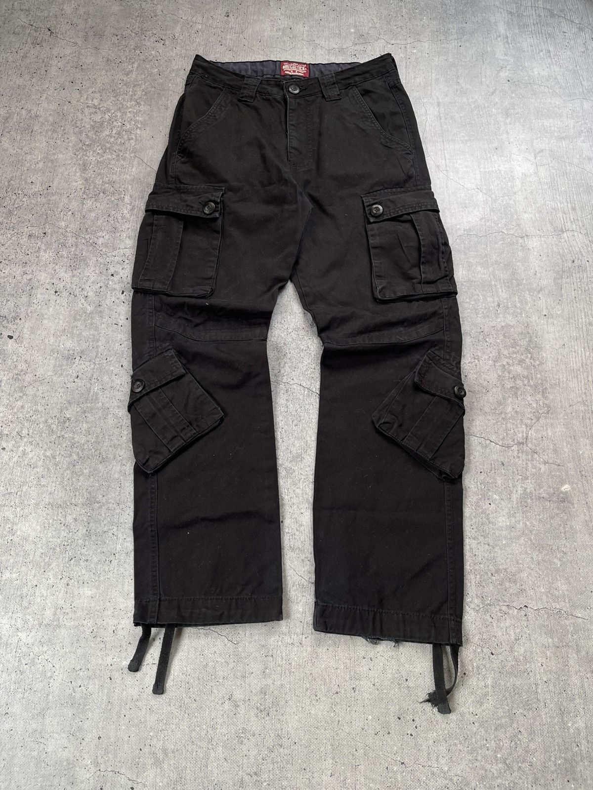 Japanese Brand × Vintage Vintage 90's Japanese Baggy Multi Pocket Cargo pants Size US 32 / EU 48 - 1 Thumbnail