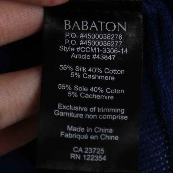 Aritzia Aritzia Babaton Bailey Tie Back Silk Cashmere Knit Sweater Size S / US 4 / IT 40 - 7 Thumbnail