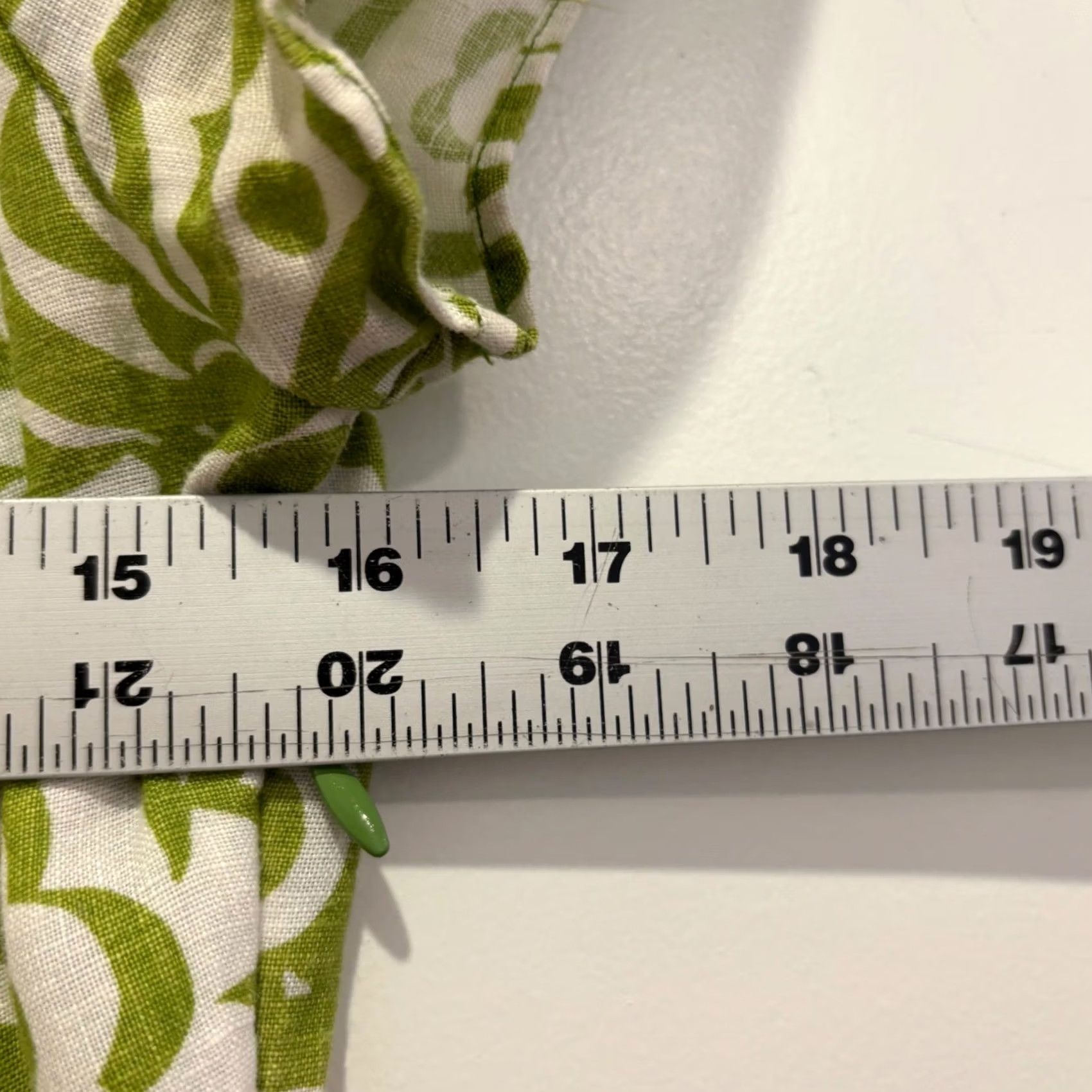 Boden Boden Green Floral 100% Linen Shift Dress Pockets Womens Size US 4 UK 8 WA354 Size S / US 4 / IT 40 - 6 Thumbnail
