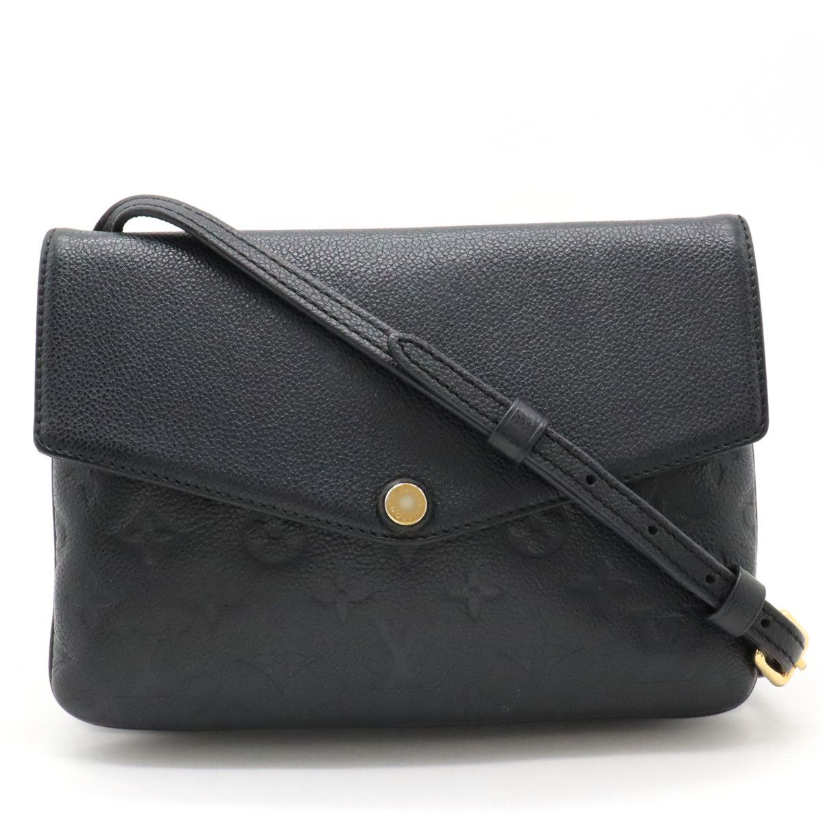 Louis Vuitton Louis Vuitton Louis Vuitton Monogram Empreinte Twice Shoulder Bag Pochette M50258 Leather Crossbody Bag M50258 in Very Good Condition Size ONE SIZE - 1 Thumbnail